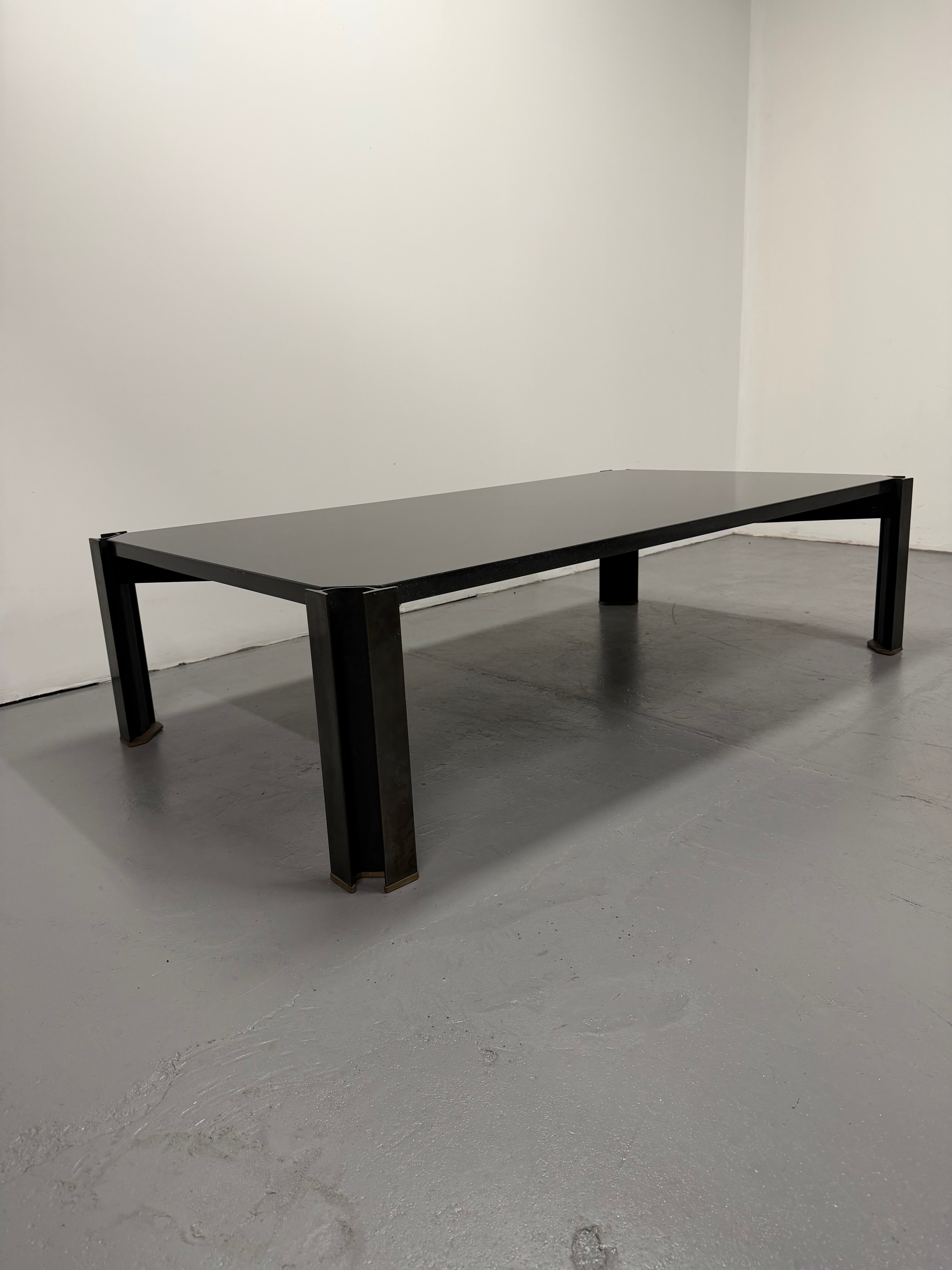 RARE Tecno Coffee Table by Osvaldo Borsani – 1970s Italian Modernist Design