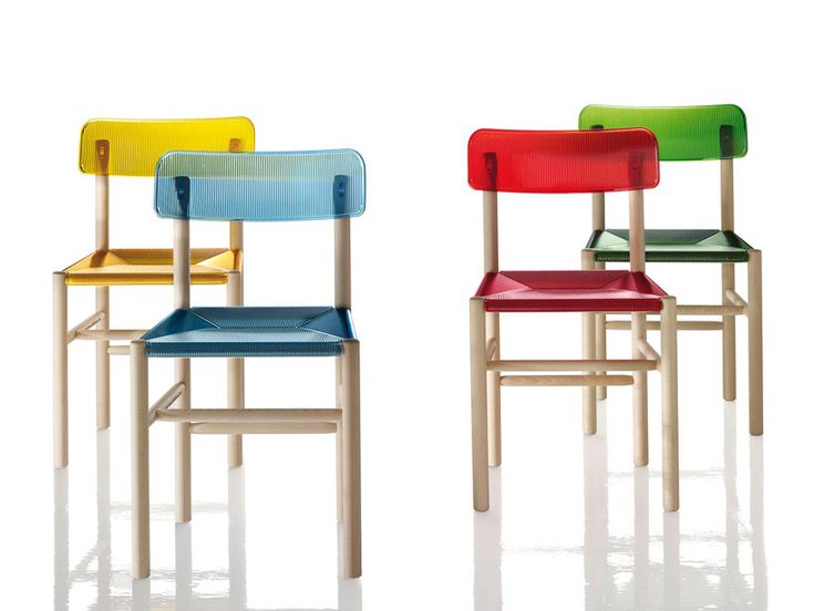 RARE Jasper Morrison ‘Trattoria’ Chairs for Magis – Sky Blue (6x Available)