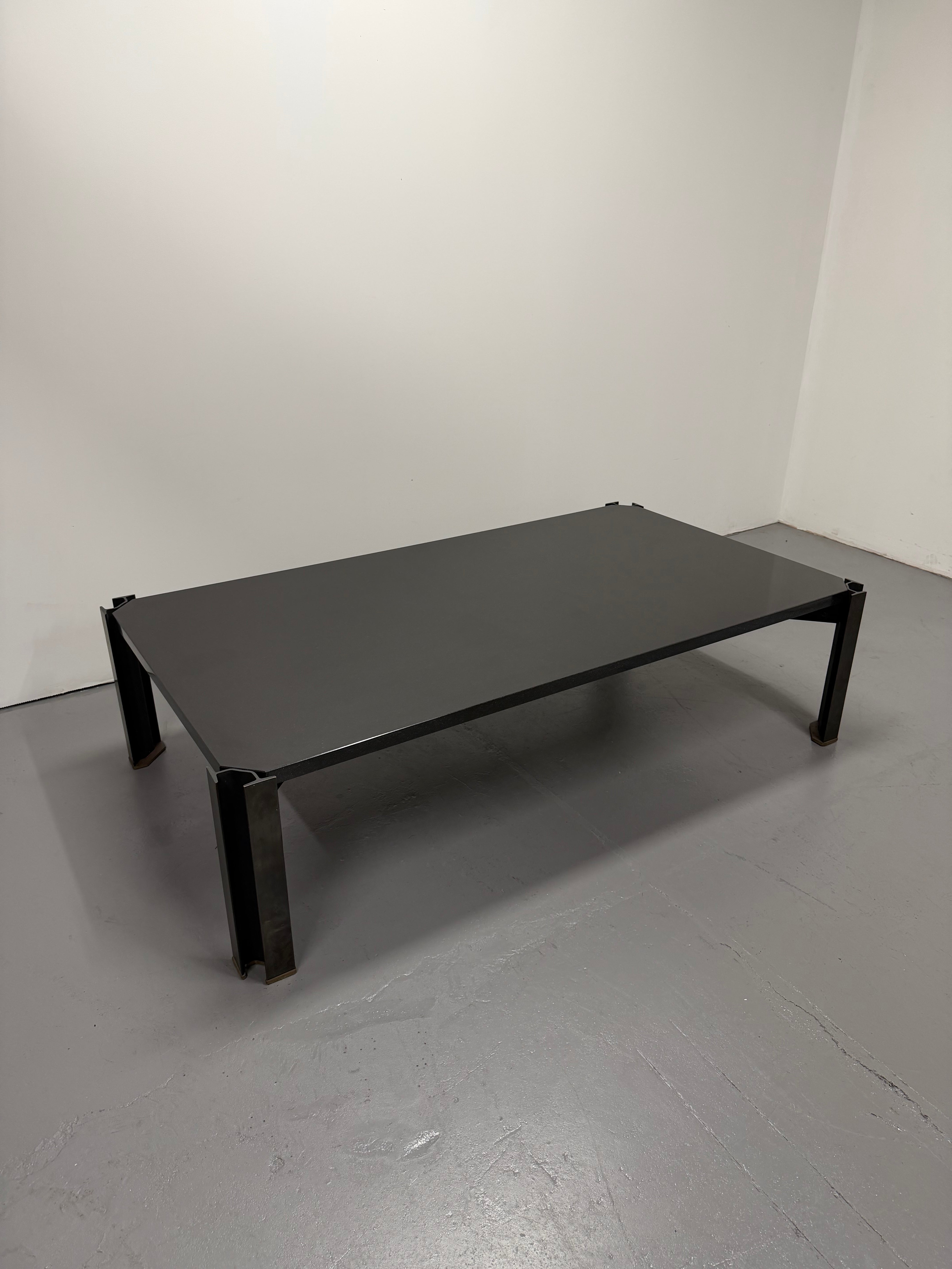 RARE Tecno Coffee Table by Osvaldo Borsani – 1970s Italian Modernist Design