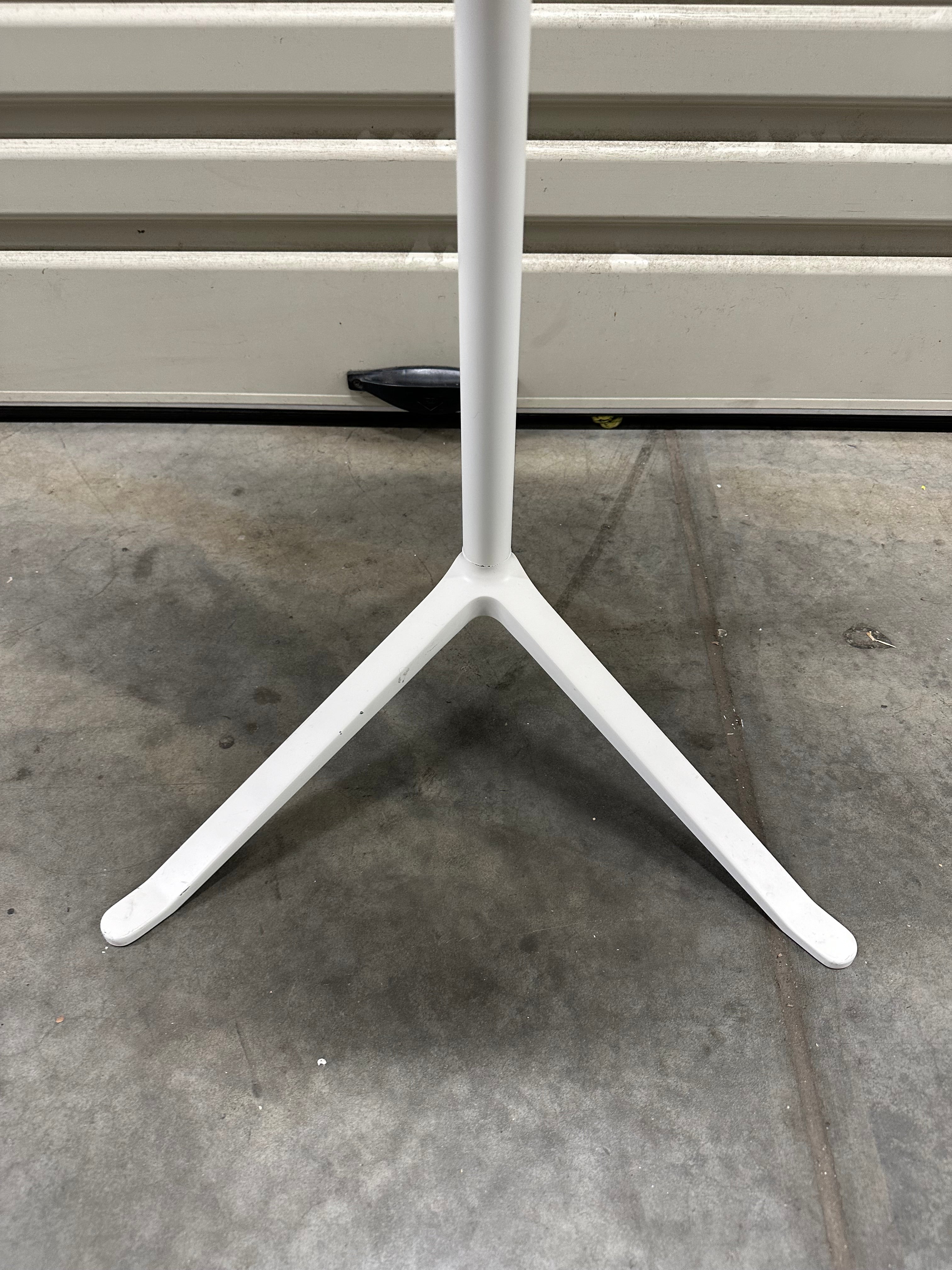 Fritz Hansen Little Friend Side Table – Fixed Height, White Melamine Top