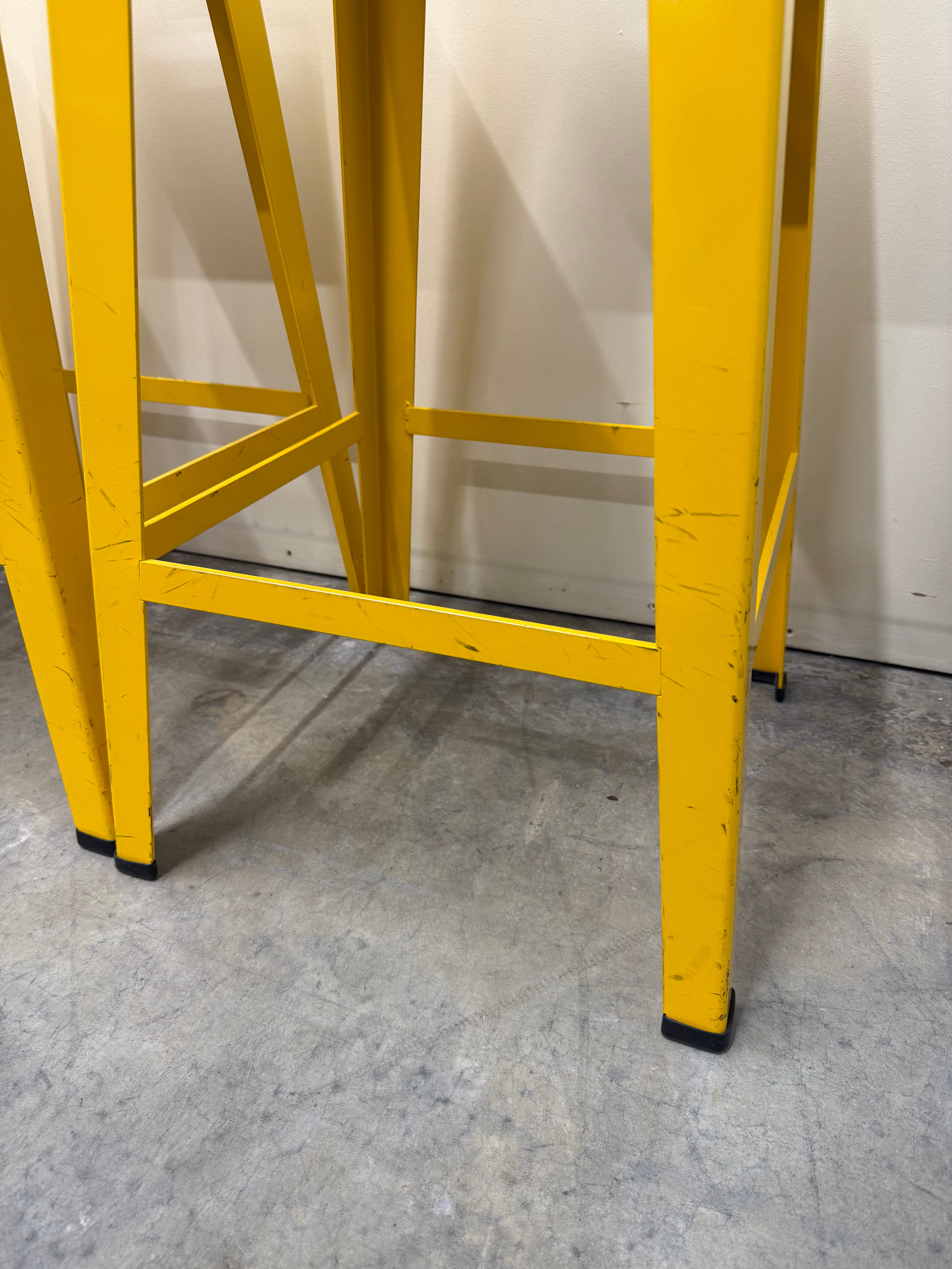 Tait Good One Barstool – Yellow Powder Coat Steel (Australian Made)