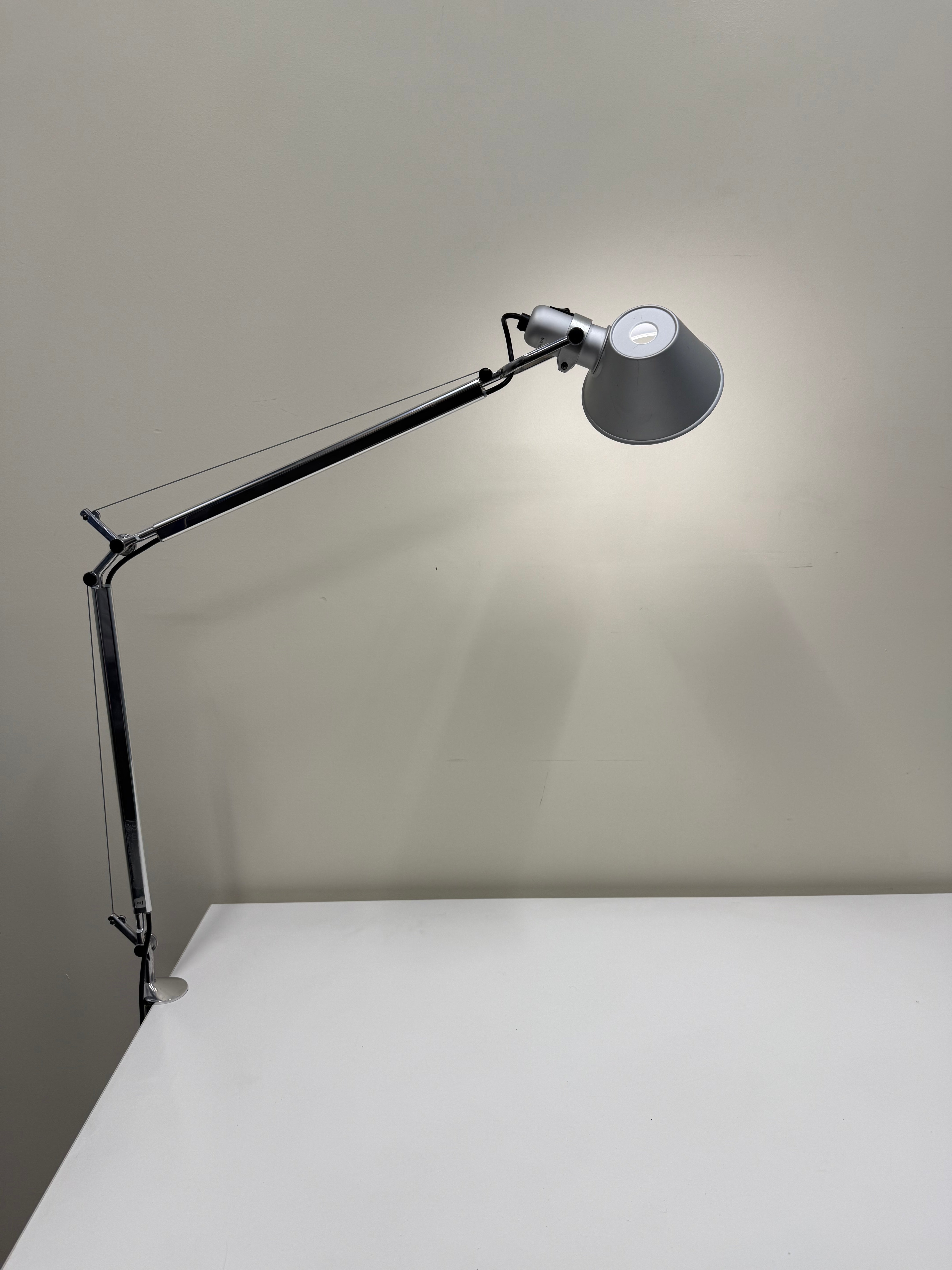Tolomeo Desk Lamp for Artemide by De Lucchi and Fassina  – Desk Clamp Version