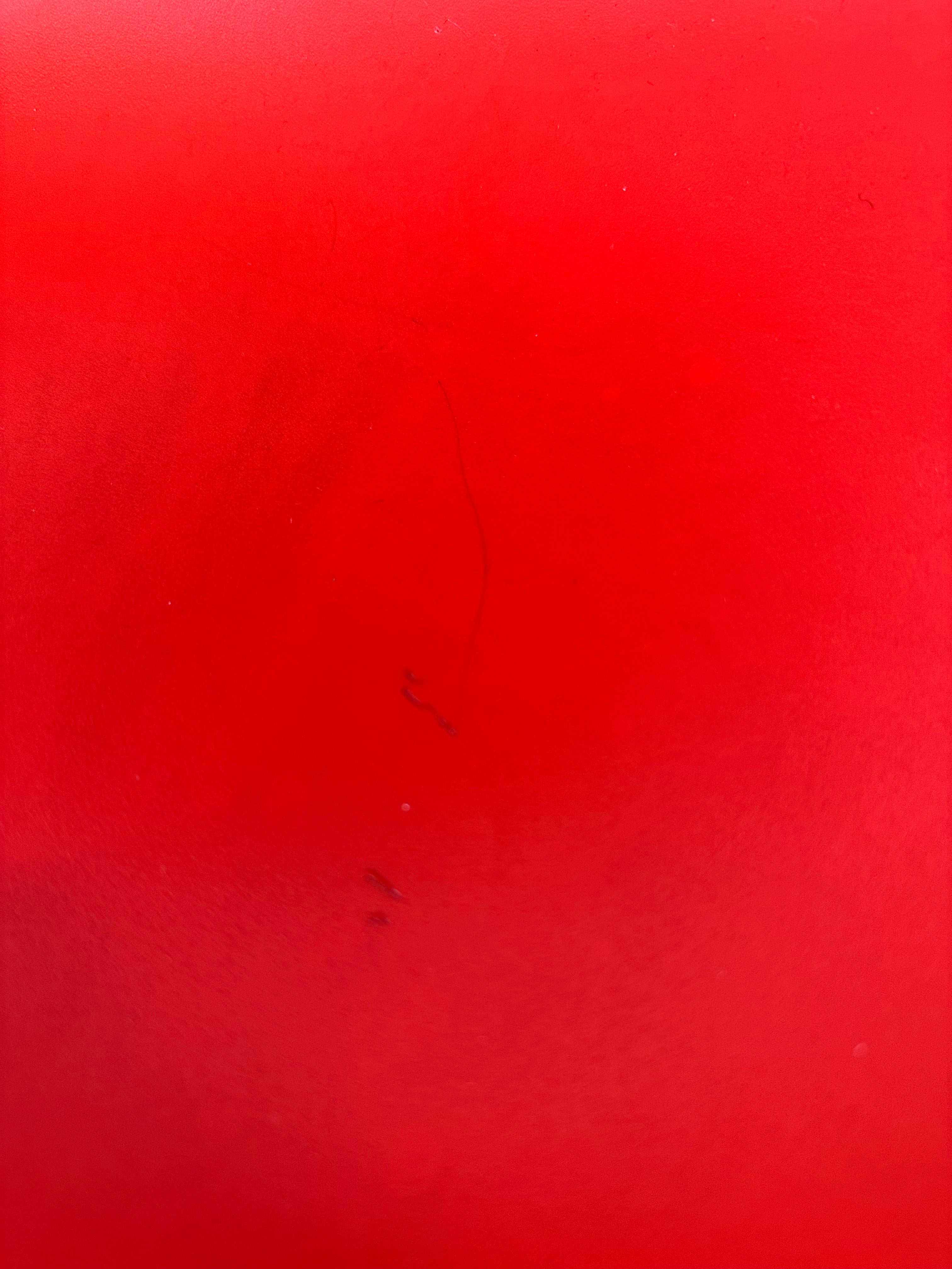 Original Eames Plastic Side Chair DSS RE – Chromed Base – Orange/Red