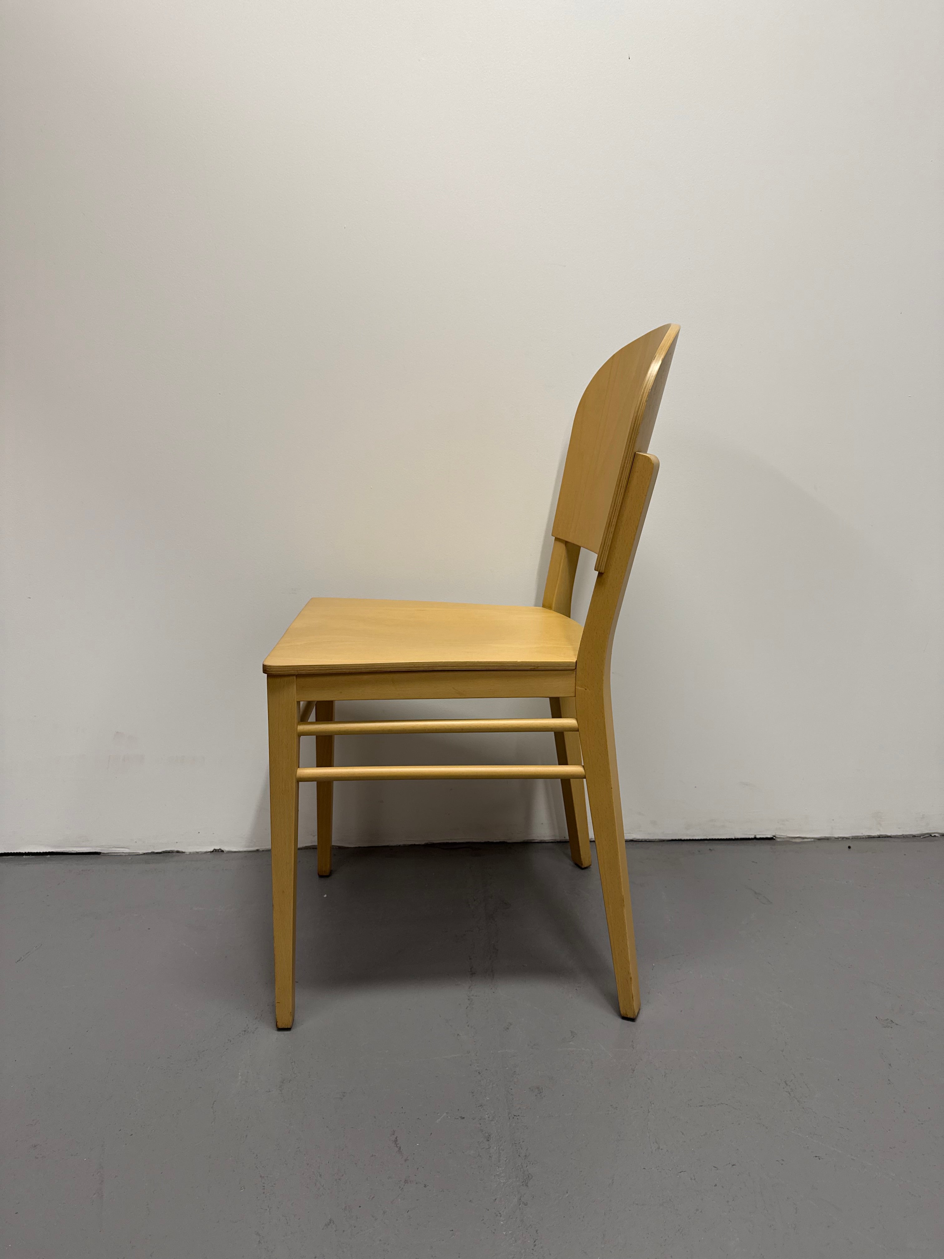 Billiani Aloe Dining Chair by Werther Toffoloni - Beechwood (Made in Italy)