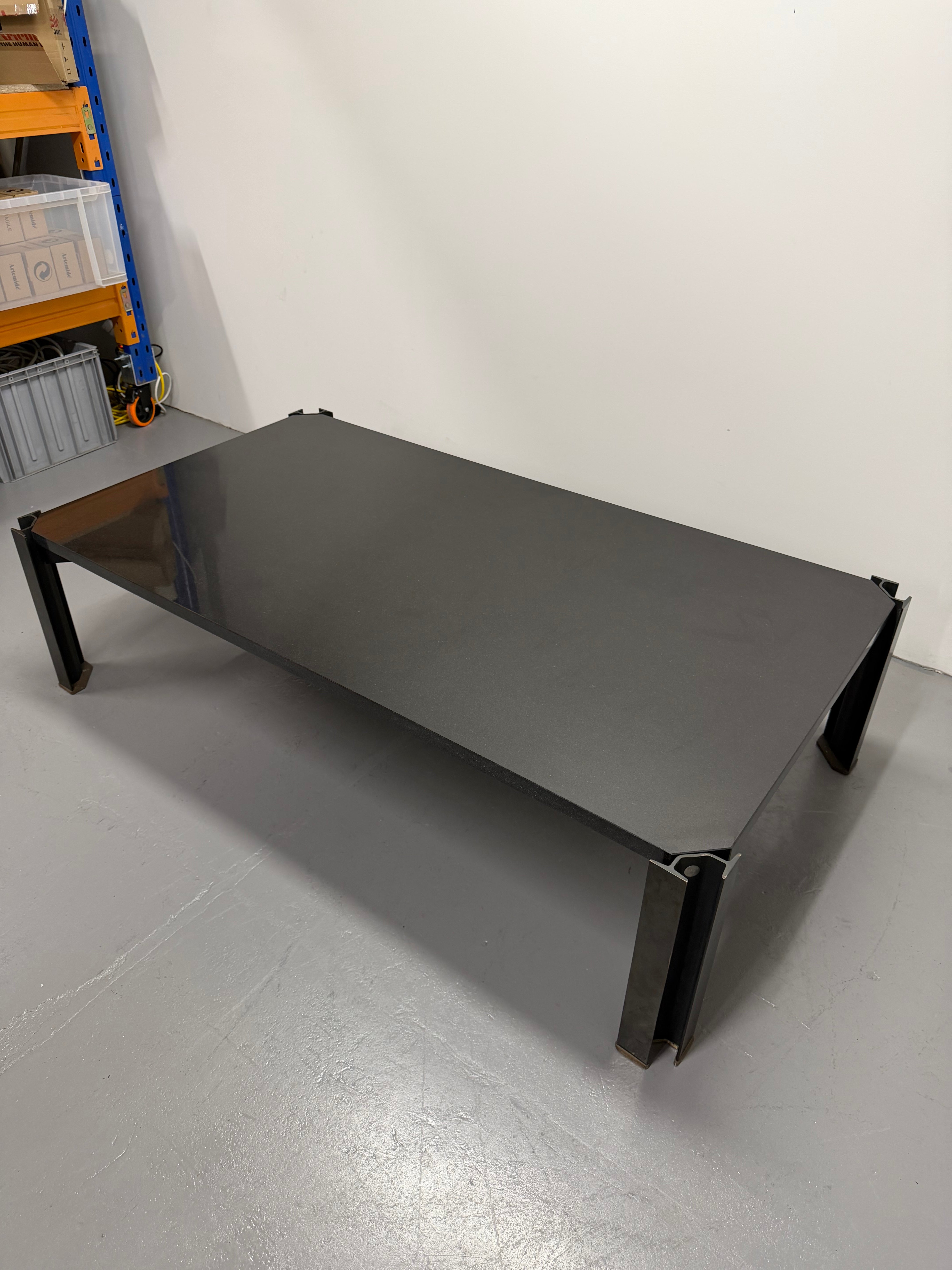 RARE Tecno Coffee Table by Osvaldo Borsani – 1970s Italian Modernist Design