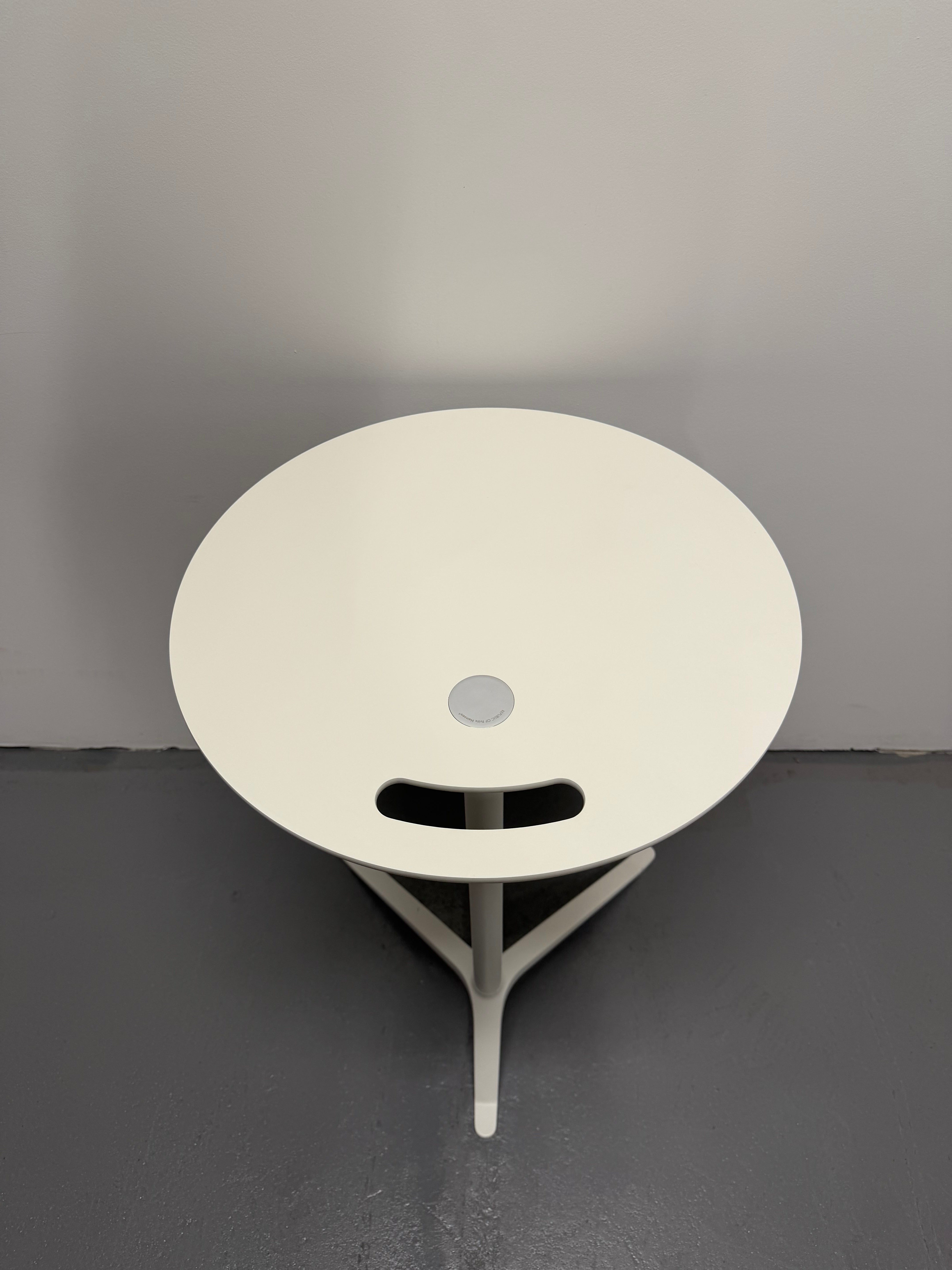 Fritz Hansen Little Friend Side Table – Fixed Height, White Melamine Top