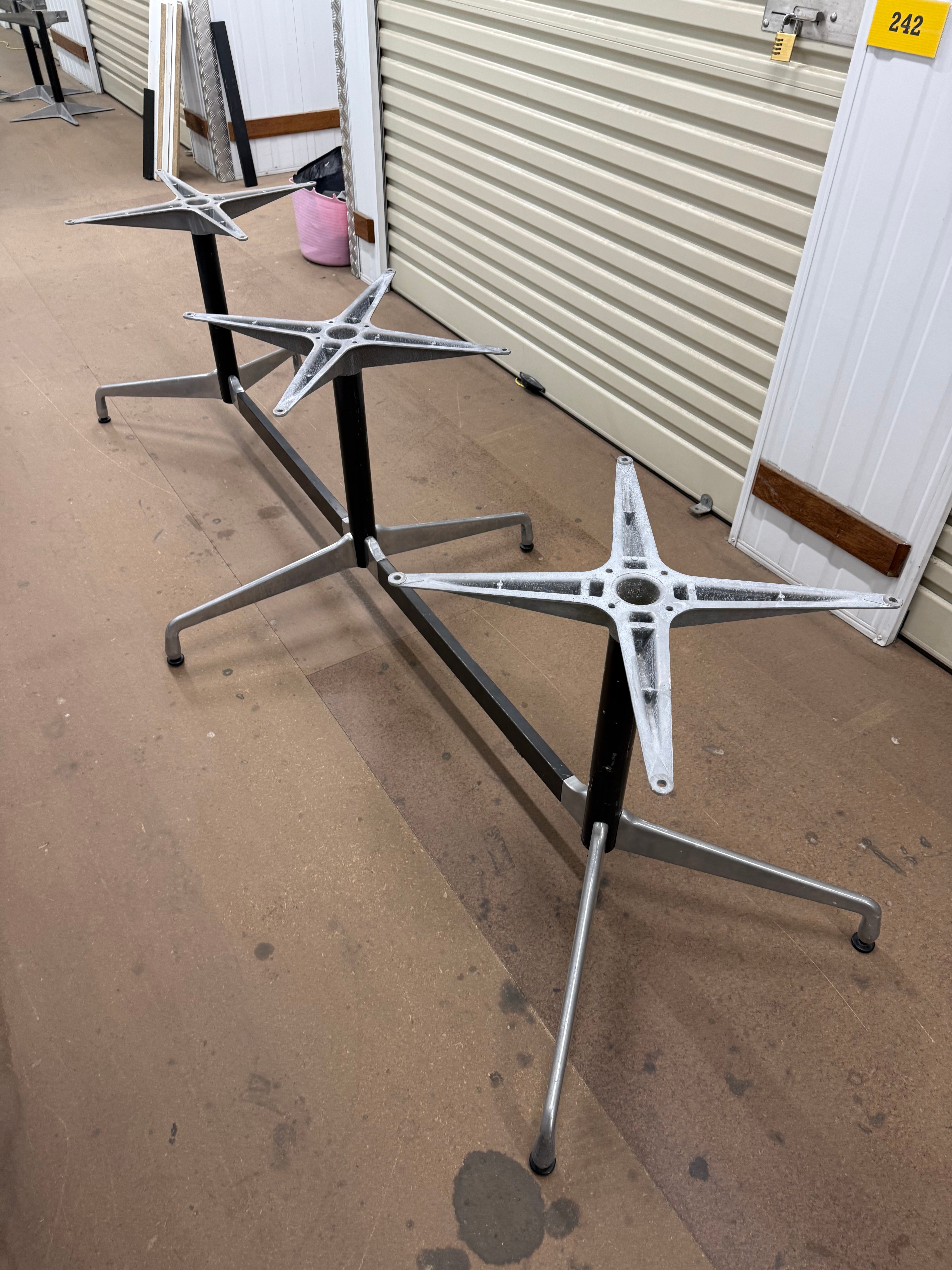 Original Herman Miller Eames 3-Segment Table Base / Meeting Table