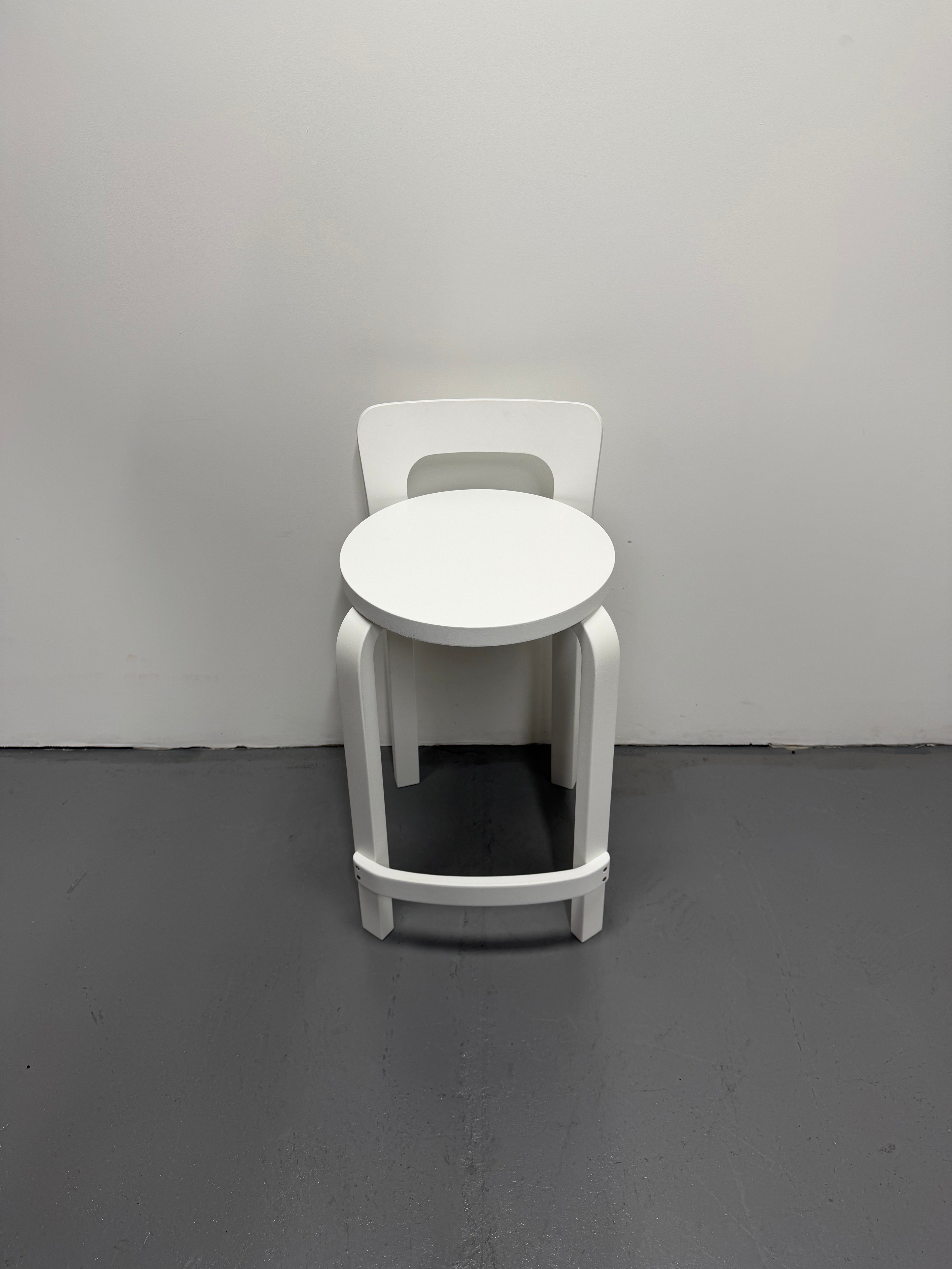 Artek Aalto K65 High Chair – White