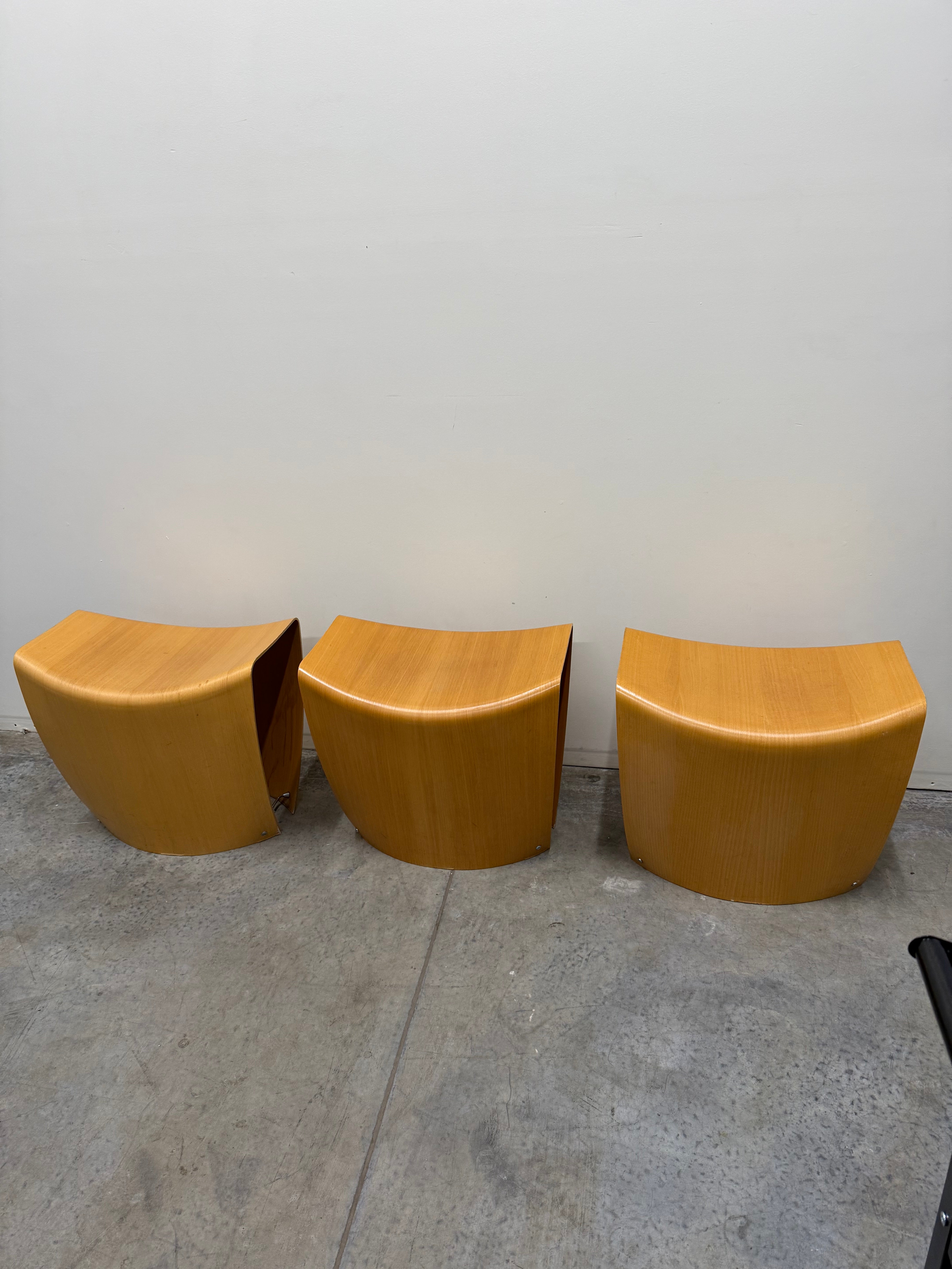 Original Vintage Gallery Stool by Hans Sandgren Jakobsen for Fredericia – Sculptural Danish Design