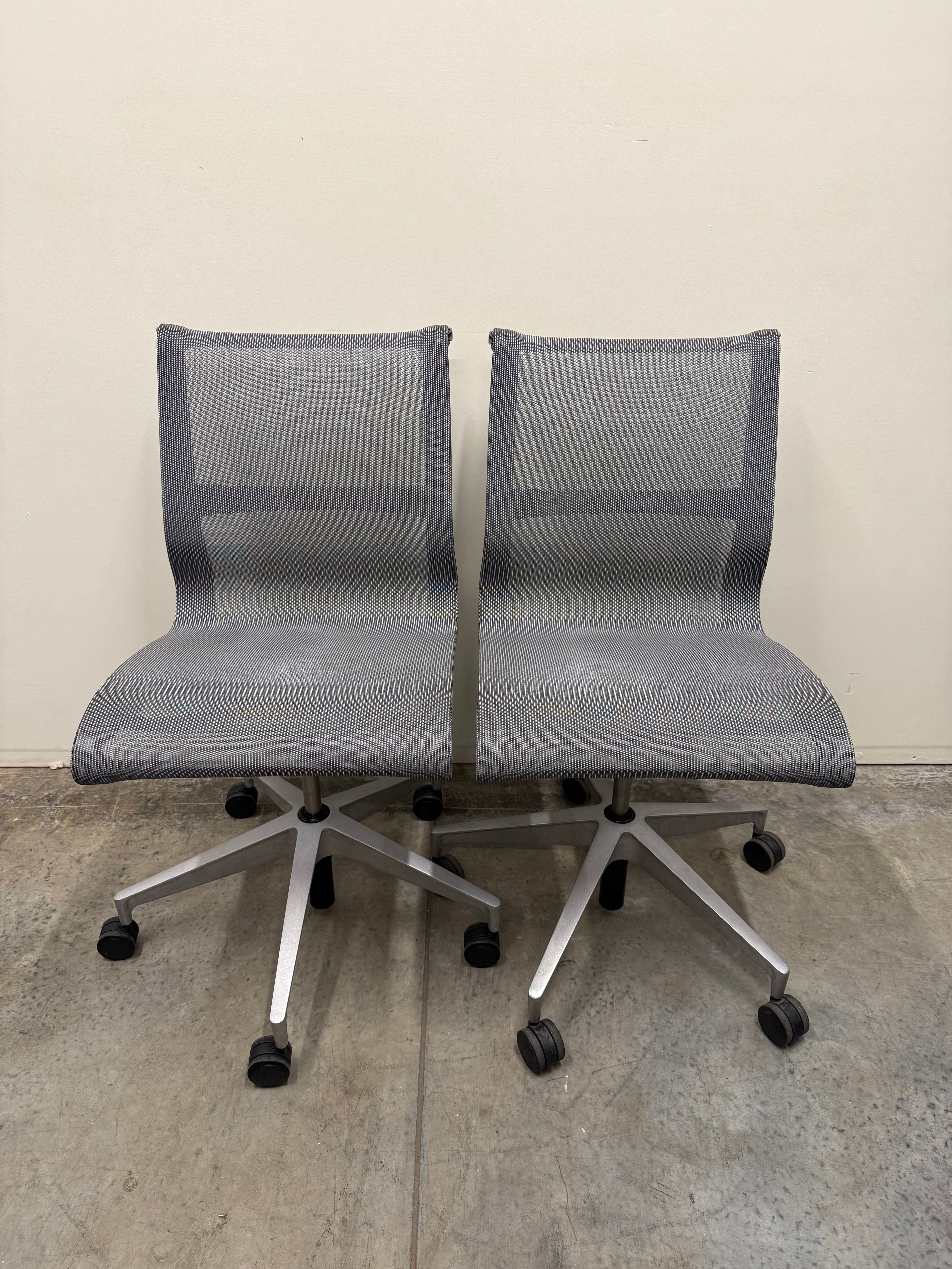 Herman Miller Setu Chair – Armless / Grey