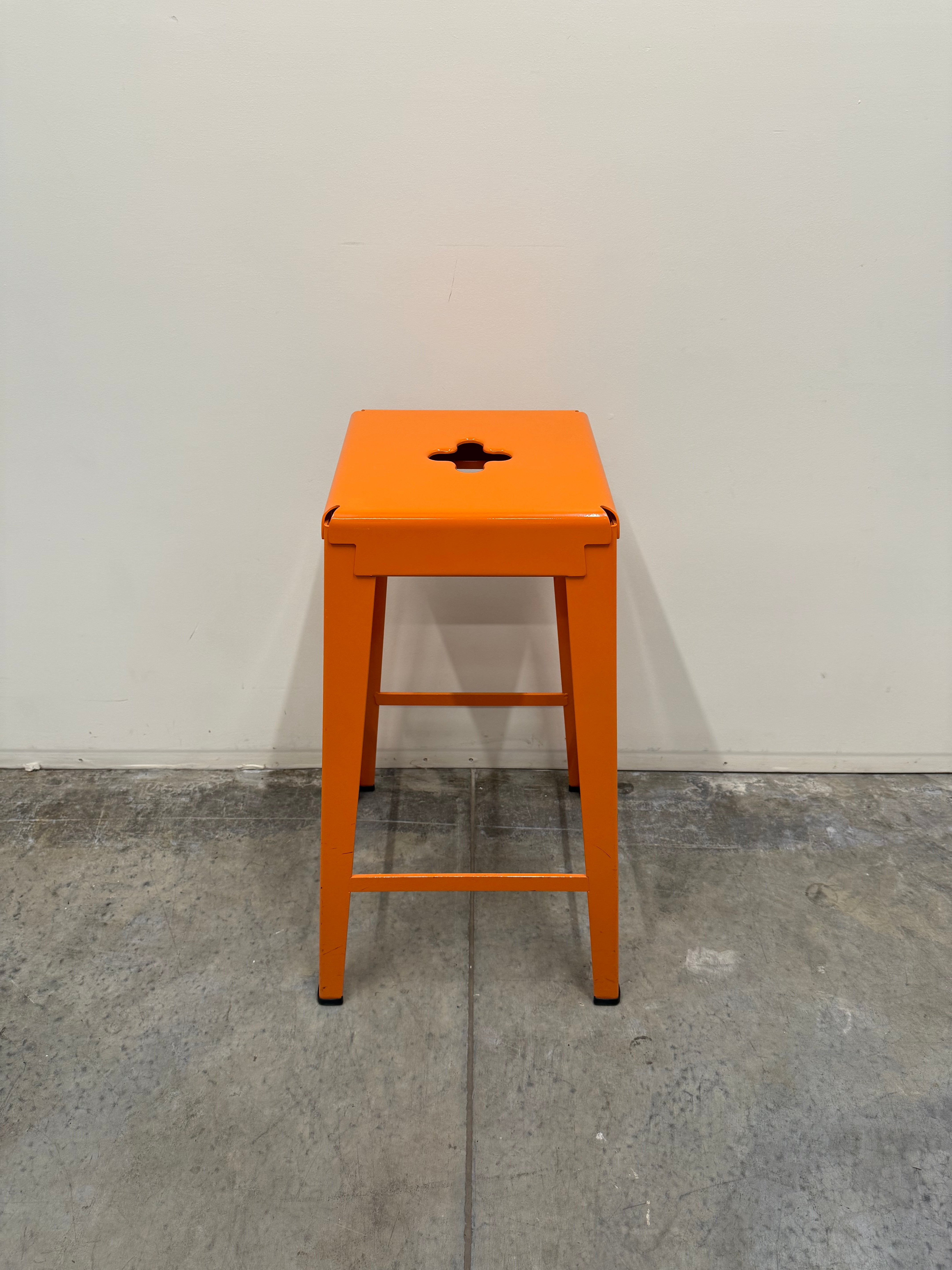 Tait Good One Barstool – Orange Powder Coat Steel (Australian Made)
