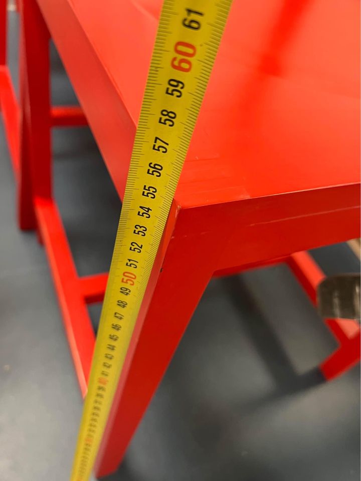 Schiavello Toro Low Bar Stool - Red