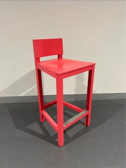 Moooi - Atelier Van Lieshout Low Bar Stool - Red