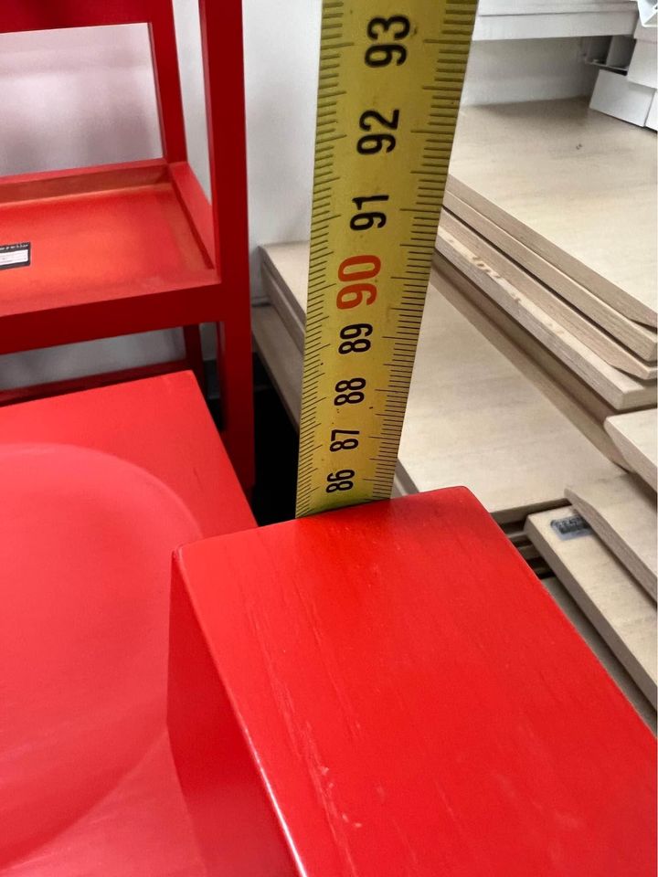 Schiavello Toro Low Bar Stool - Red