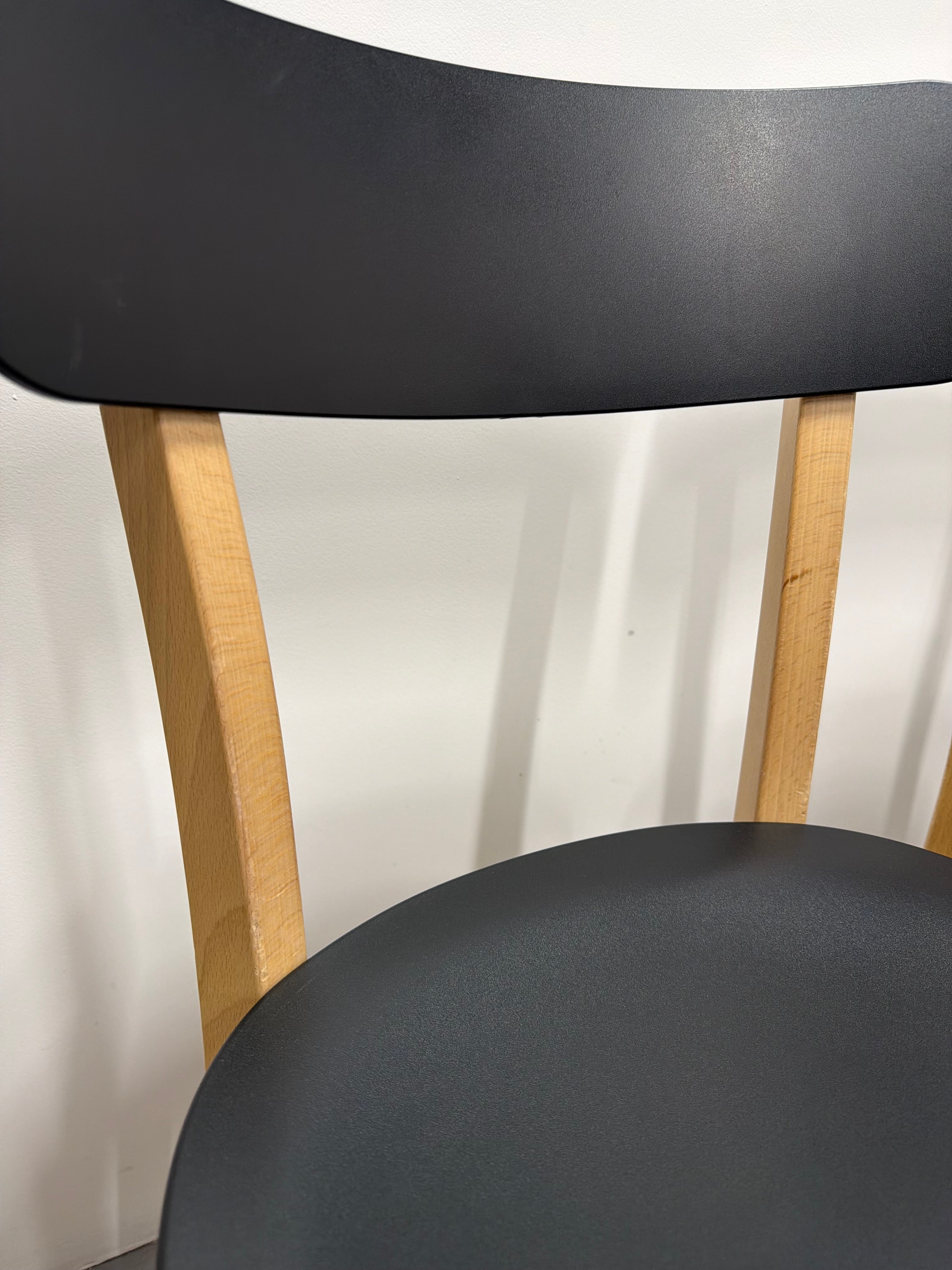 Vitra Basel Chair by Jasper Morrison – Black & Natural Wood