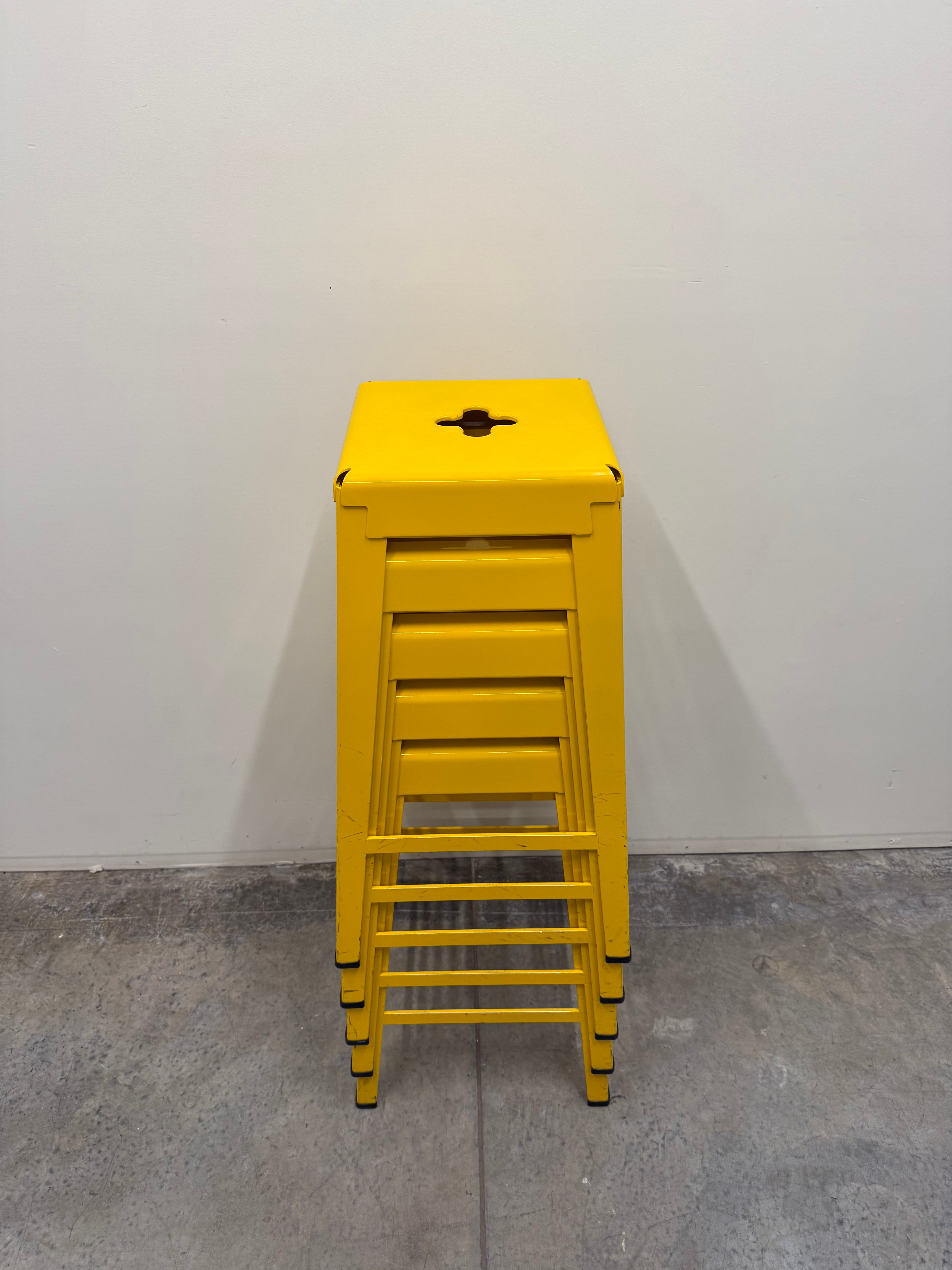 Tait Good One Barstool – Yellow Powder Coat Steel (Australian Made)