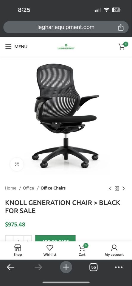 Formway Knoll Generation chair