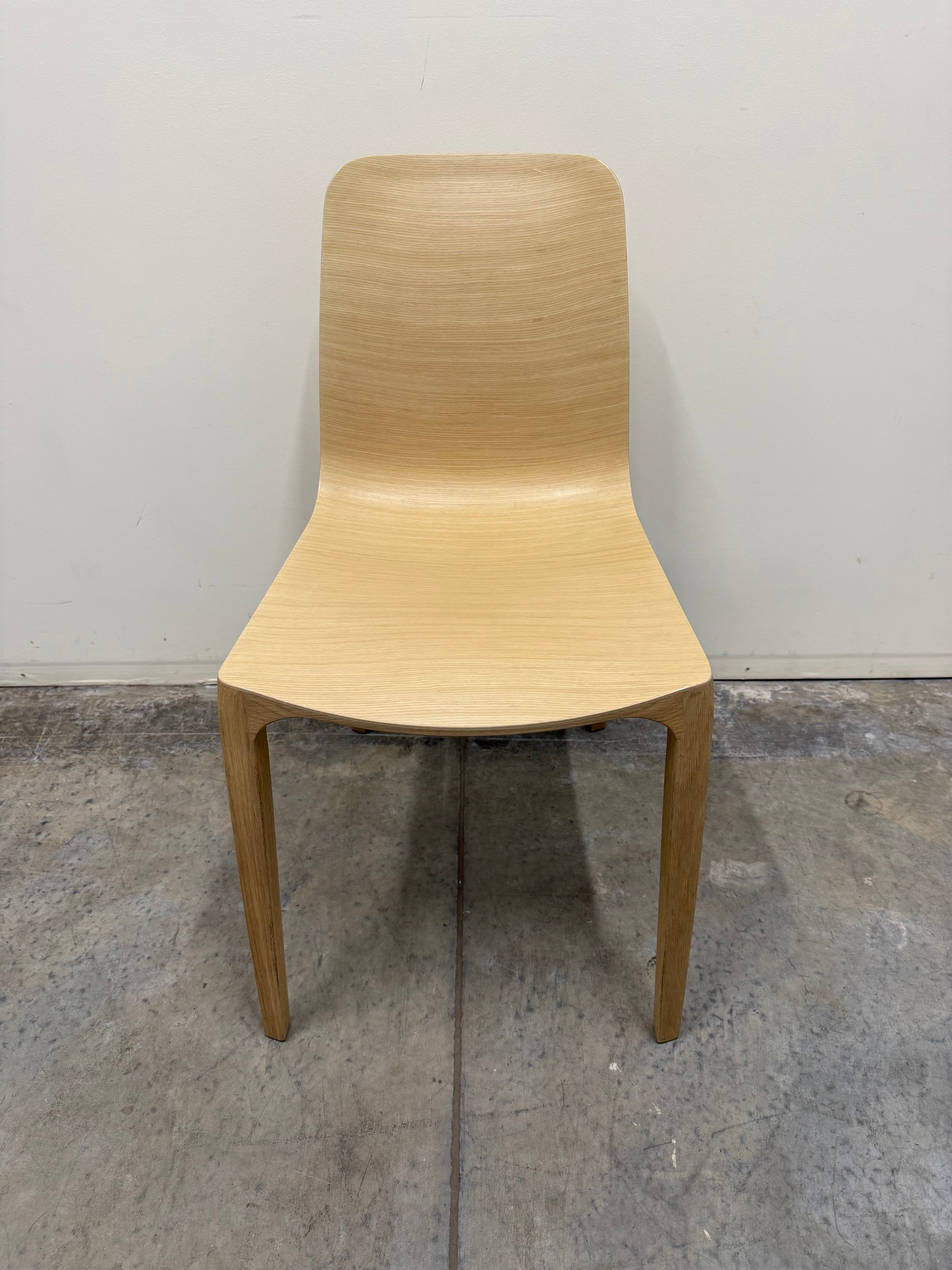 Pedrali Frida 752 Wooden Chair - Bleached Oak