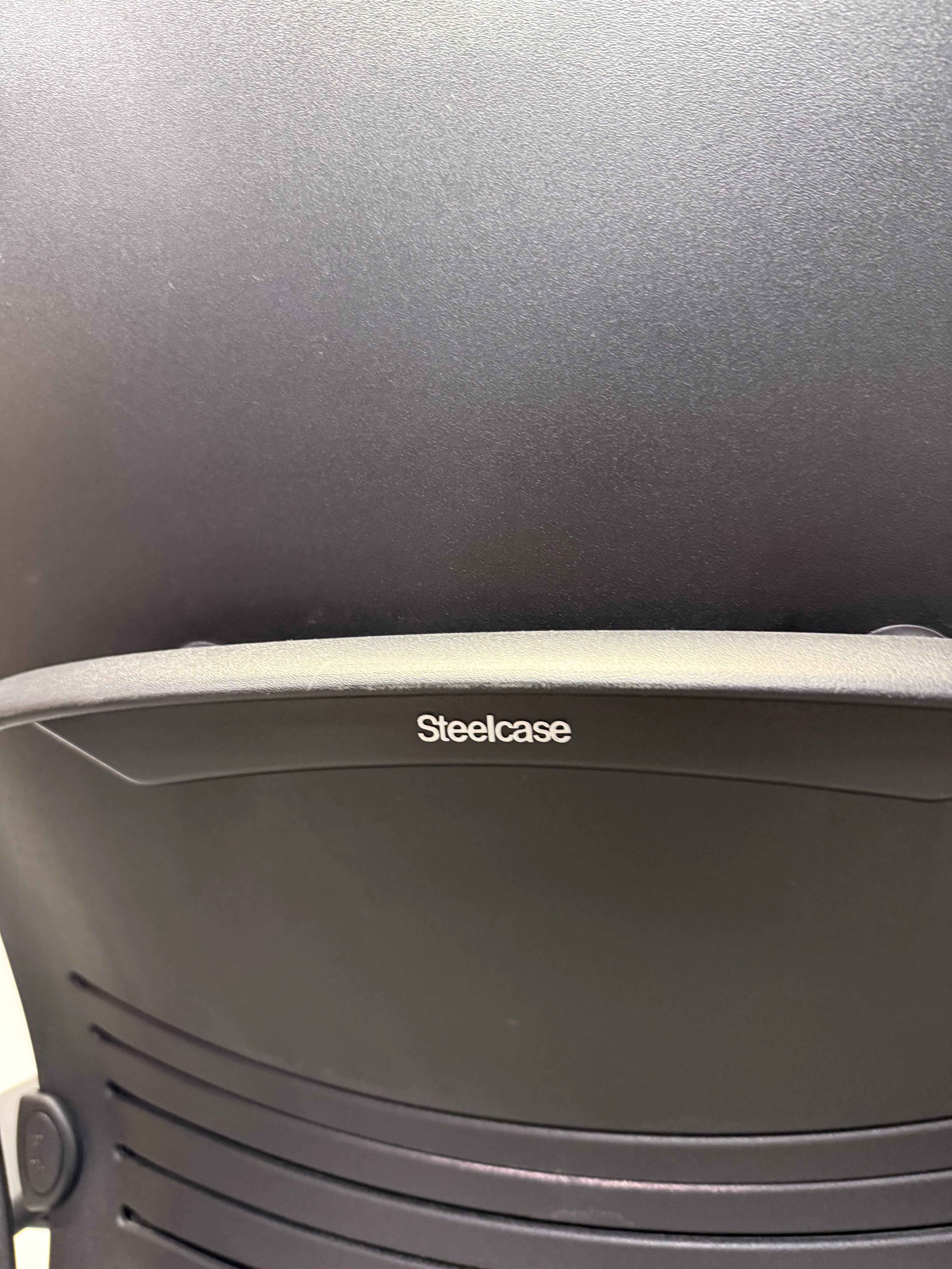 Steelcase Leap V2 Ergonomic Office Chair – Black with Arms