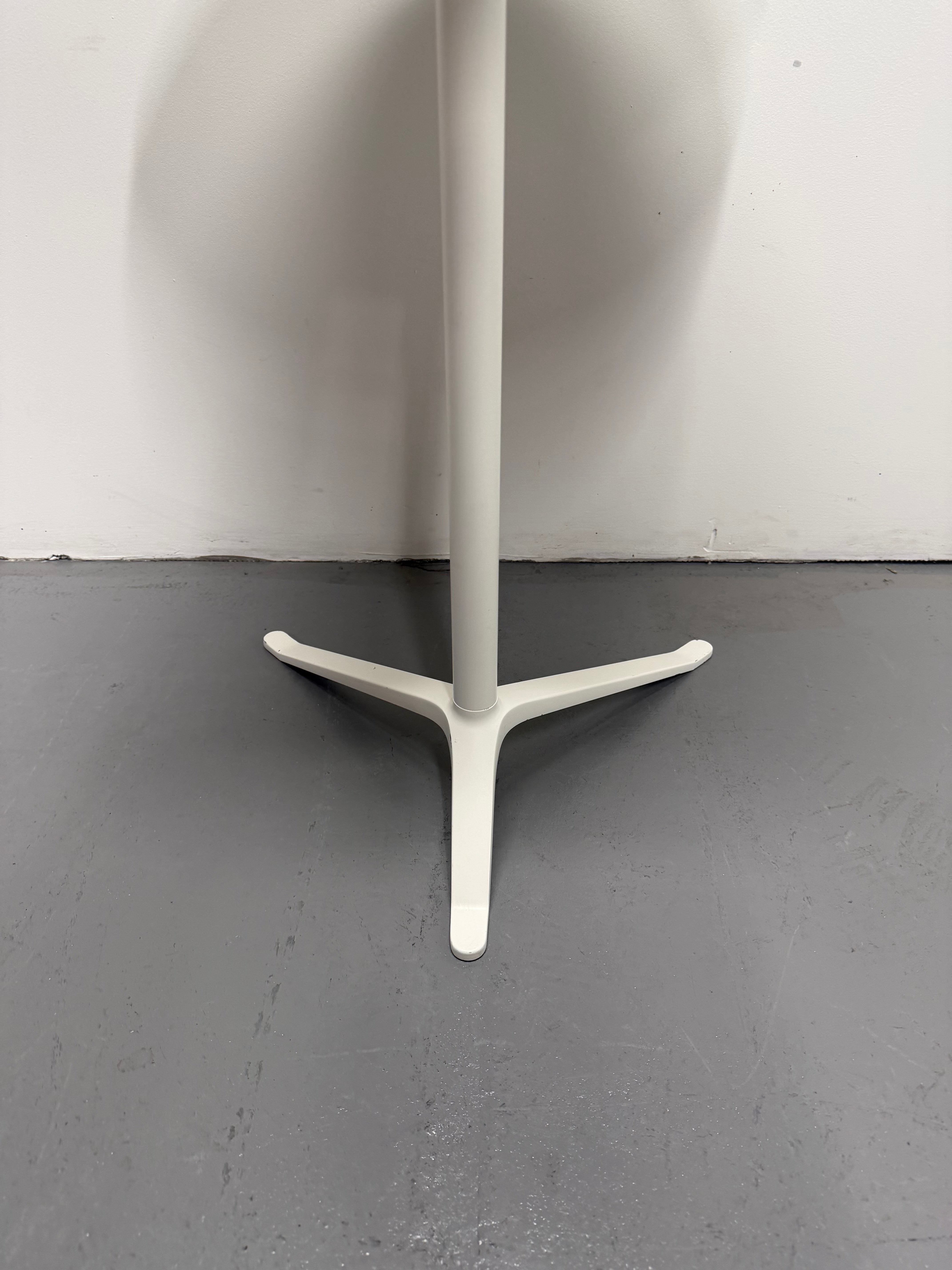 Fritz Hansen Little Friend Side Table – Fixed Height, White Melamine Top