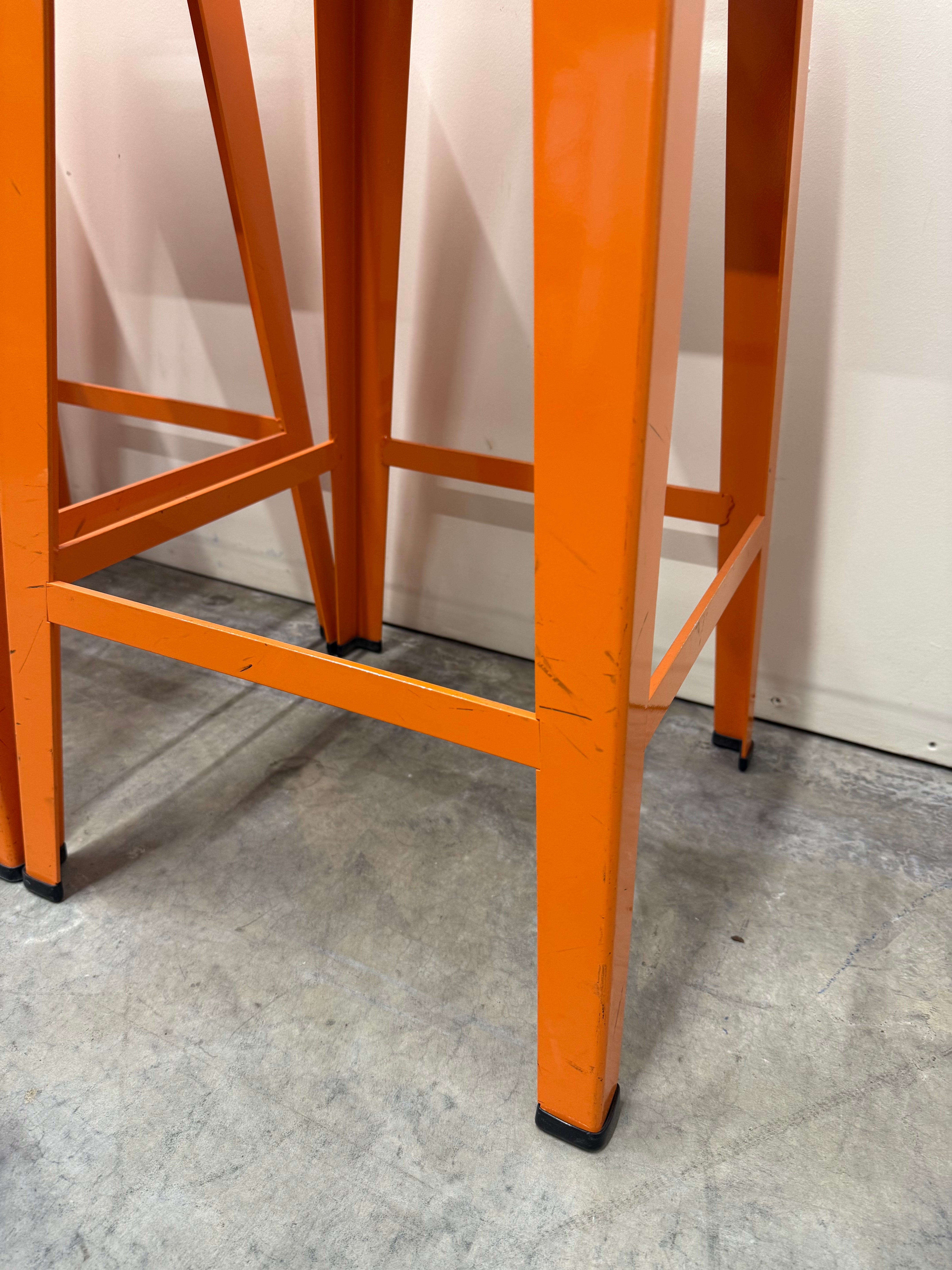 Tait Good One Barstool – Orange Powder Coat Steel (Australian Made)