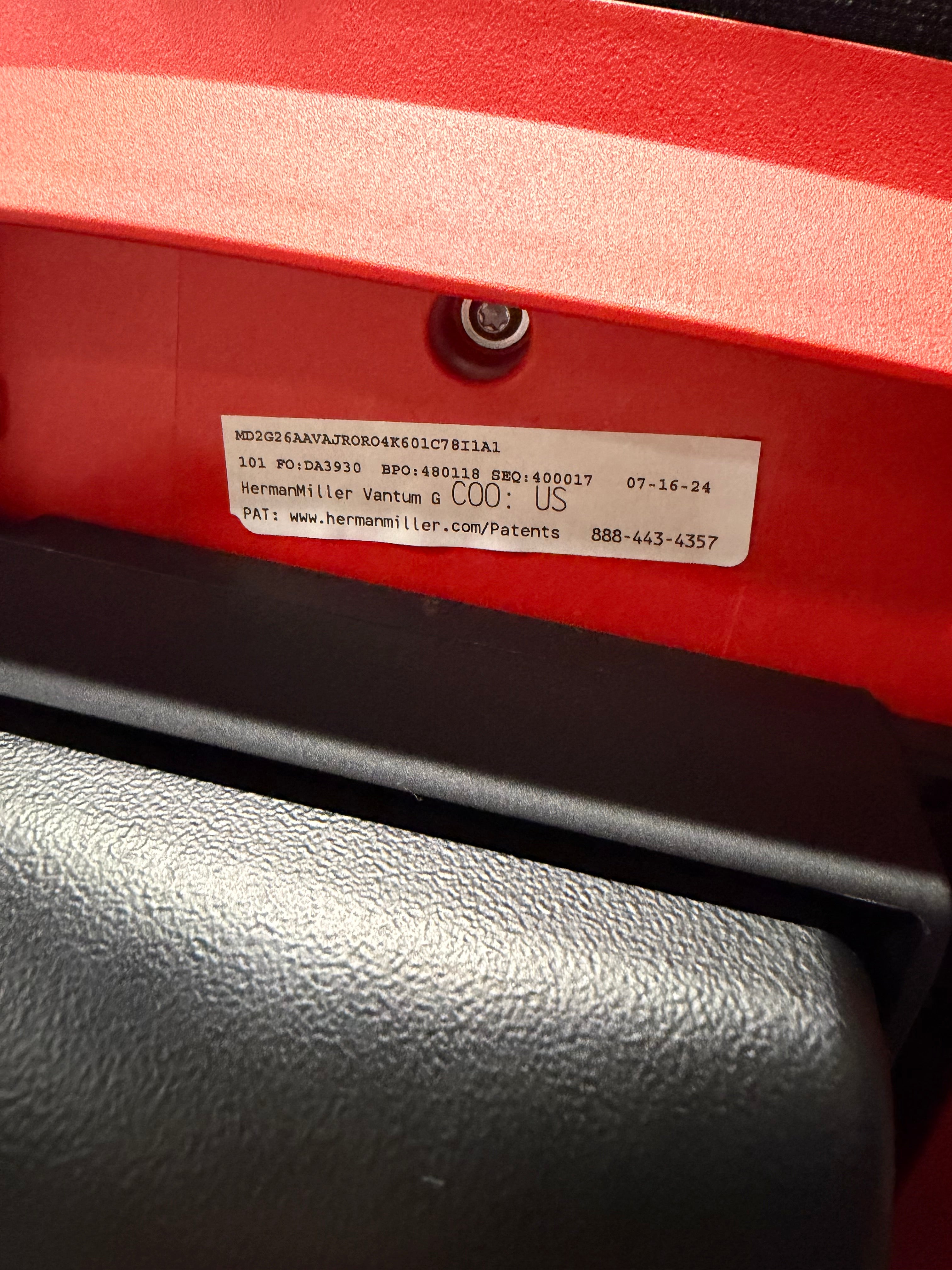 Herman Miller x Logitech G Vantum Gaming Chair 2.0 | Ex-Showroom