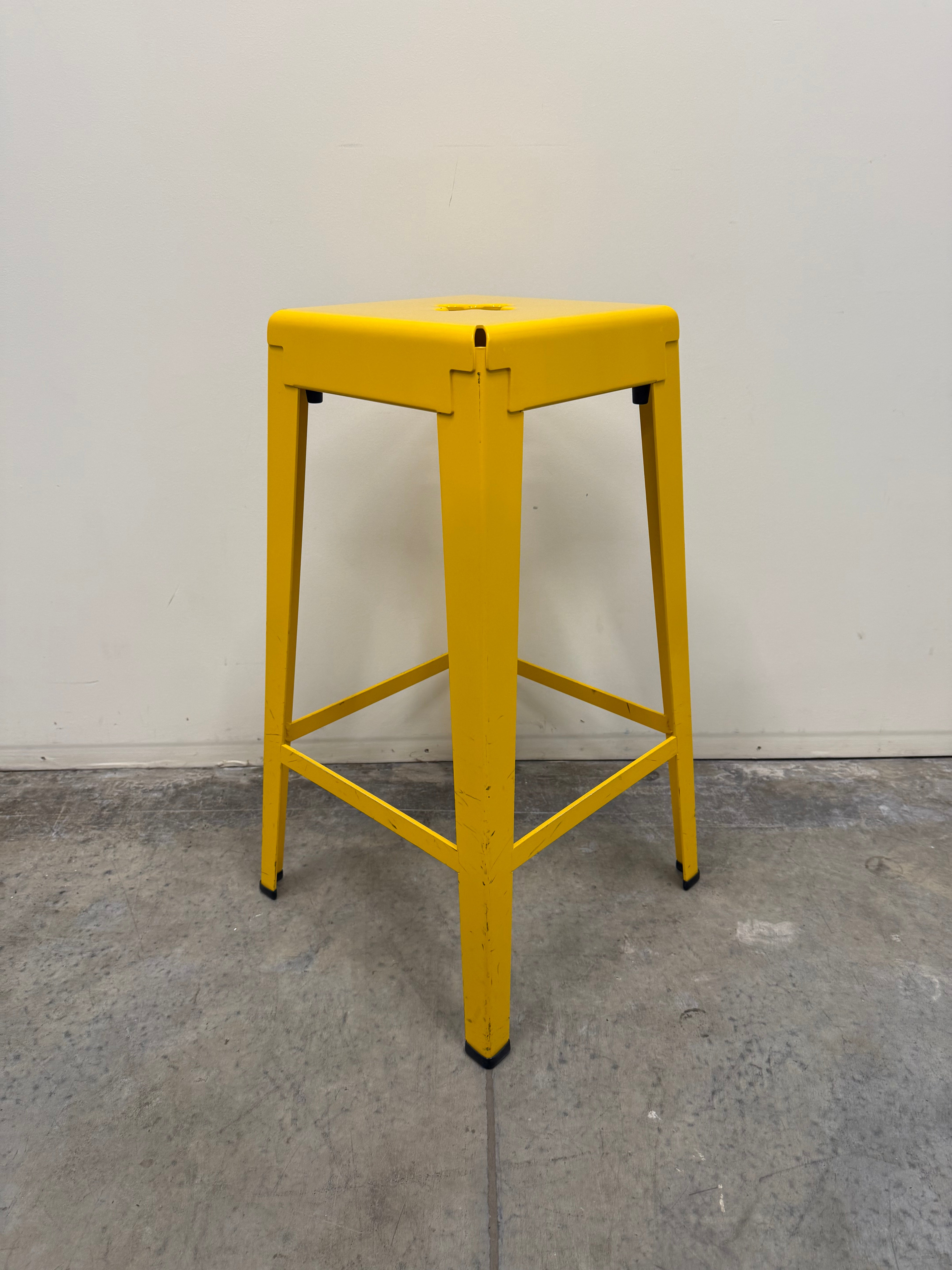 Tait Good One Barstool – Yellow Powder Coat Steel (Australian Made)