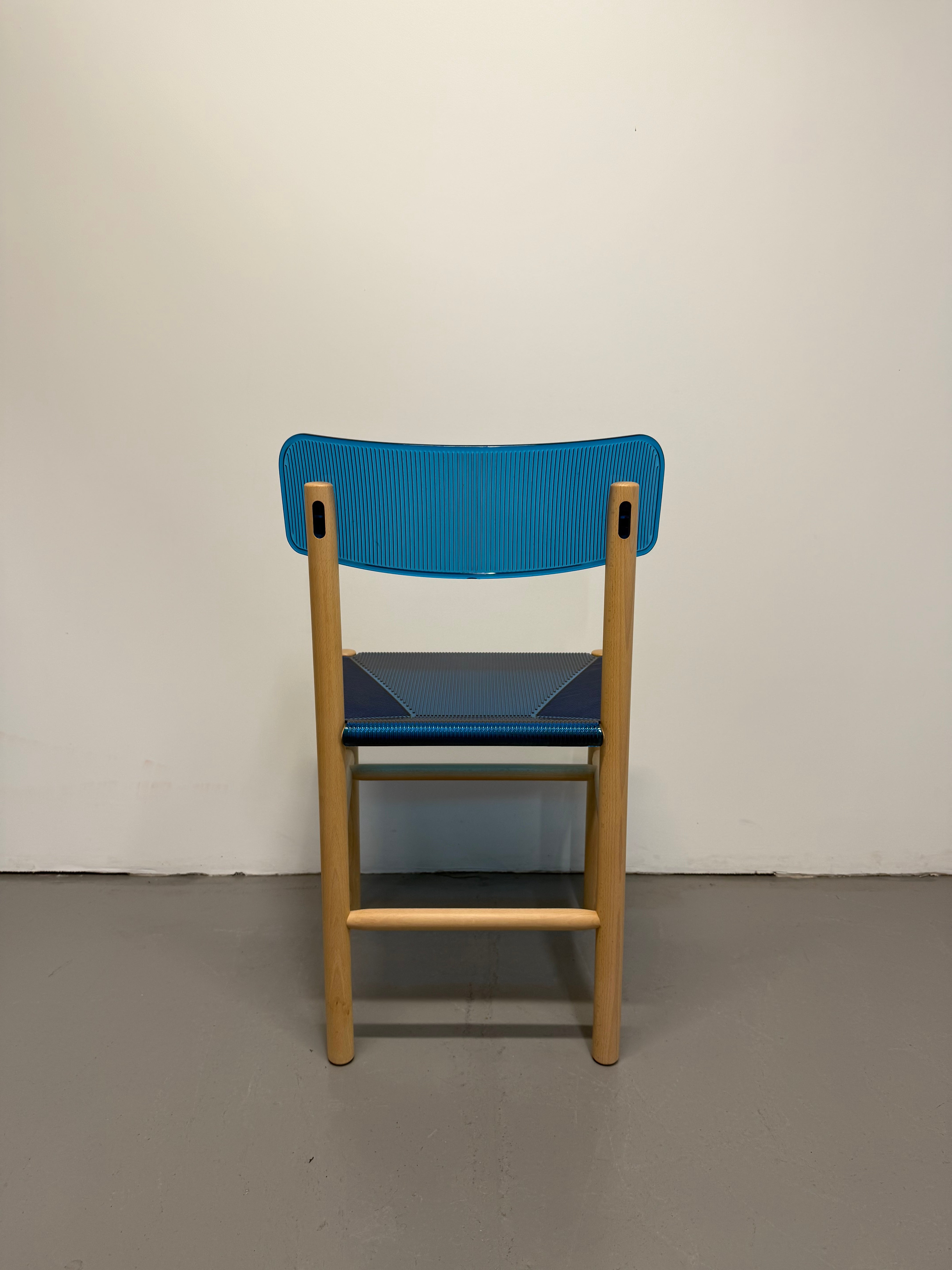 RARE Jasper Morrison ‘Trattoria’ Chairs for Magis – Sky Blue (6x Available)