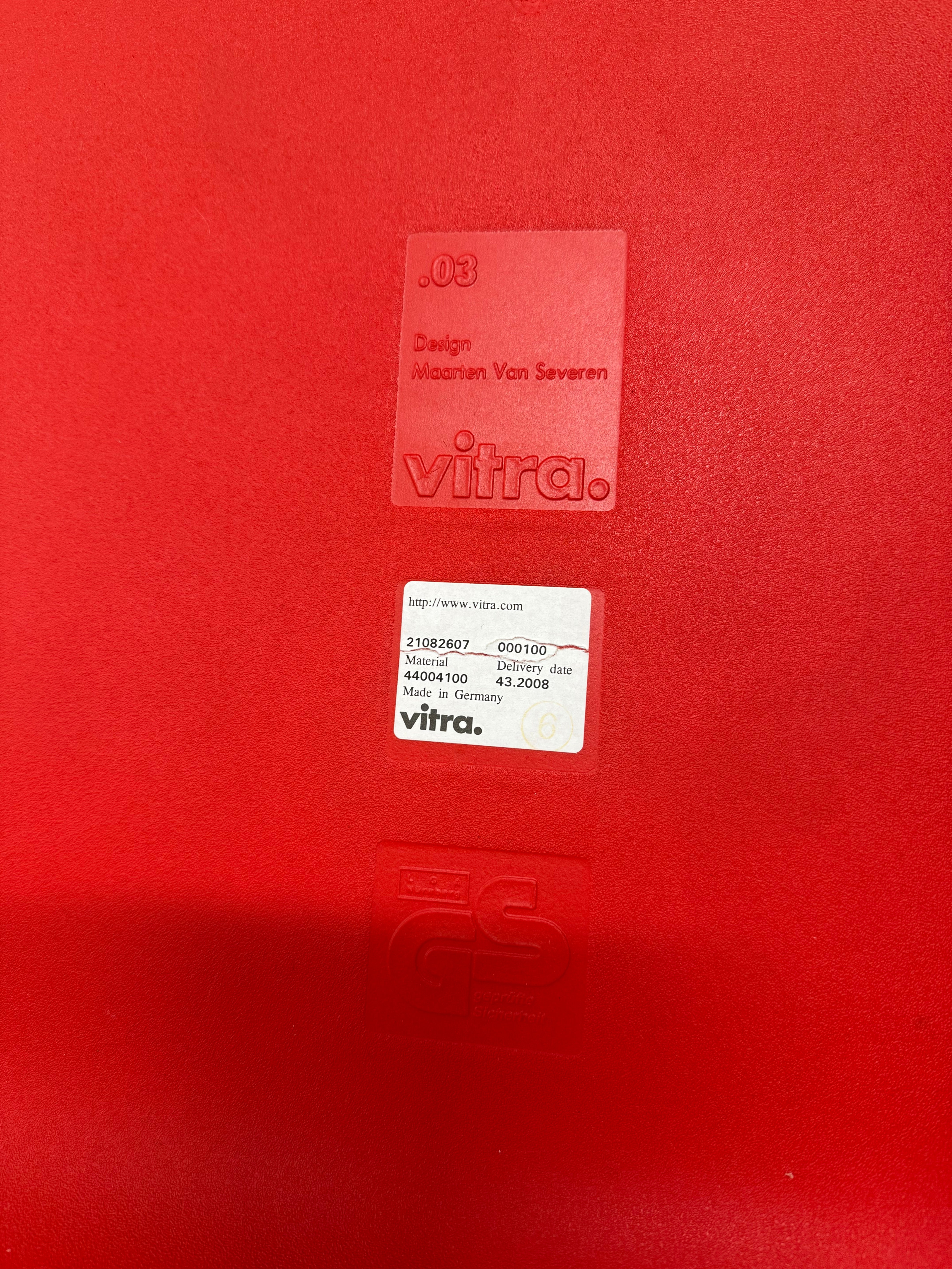 Vitra .03 Chair - Red