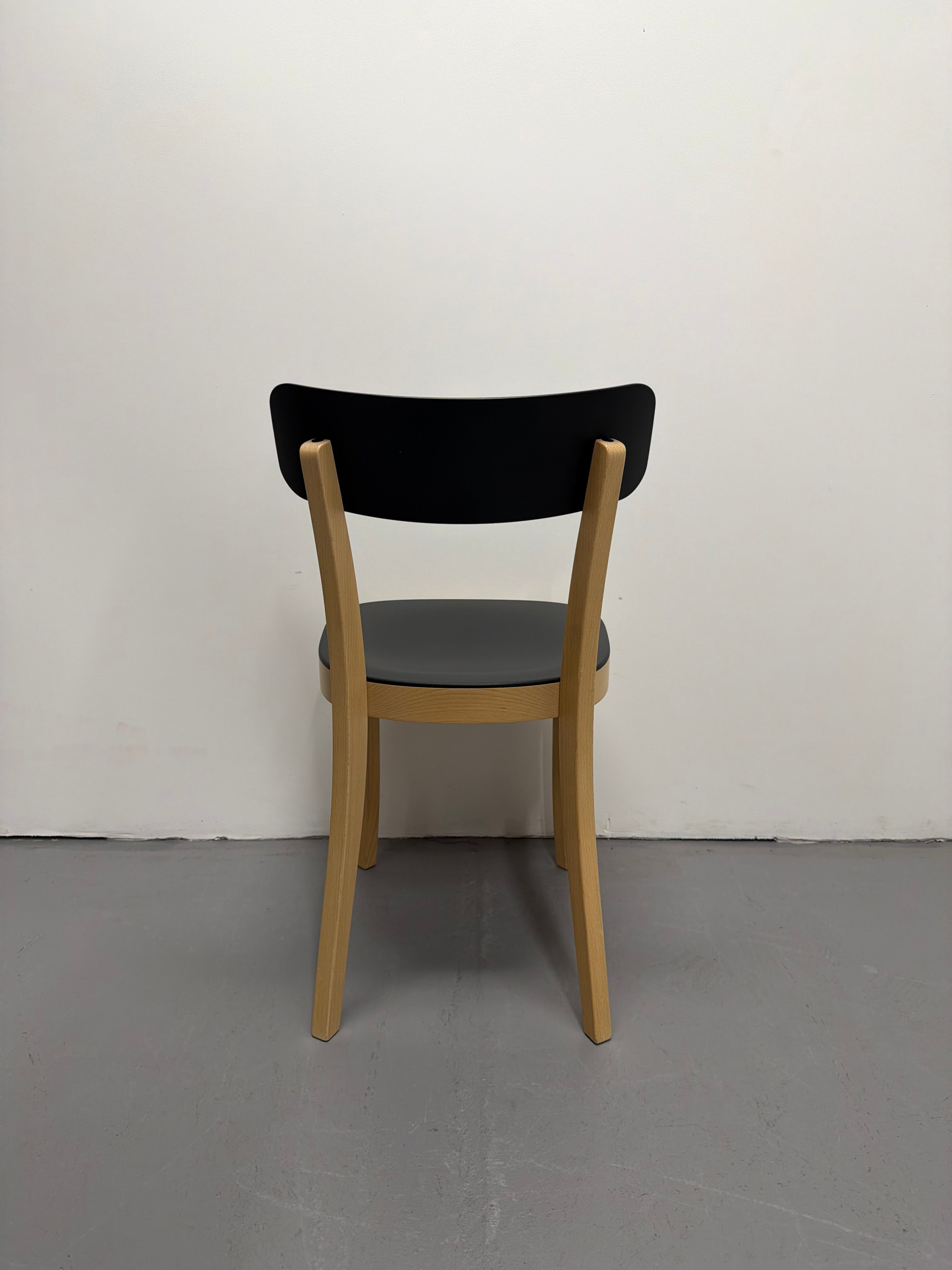 Vitra Basel Chair by Jasper Morrison – Black & Natural Wood
