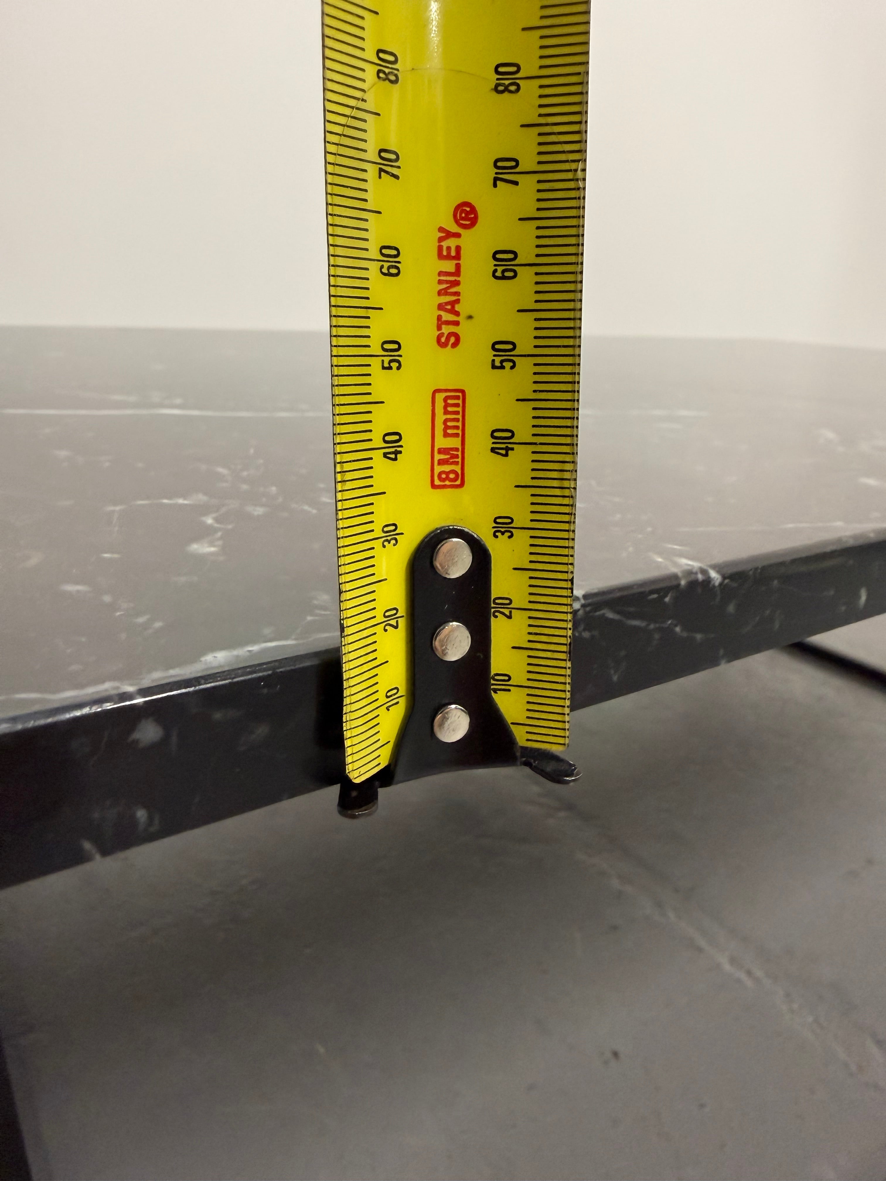 Minotti Calder Coffee Table – Marble Top / Metal Base