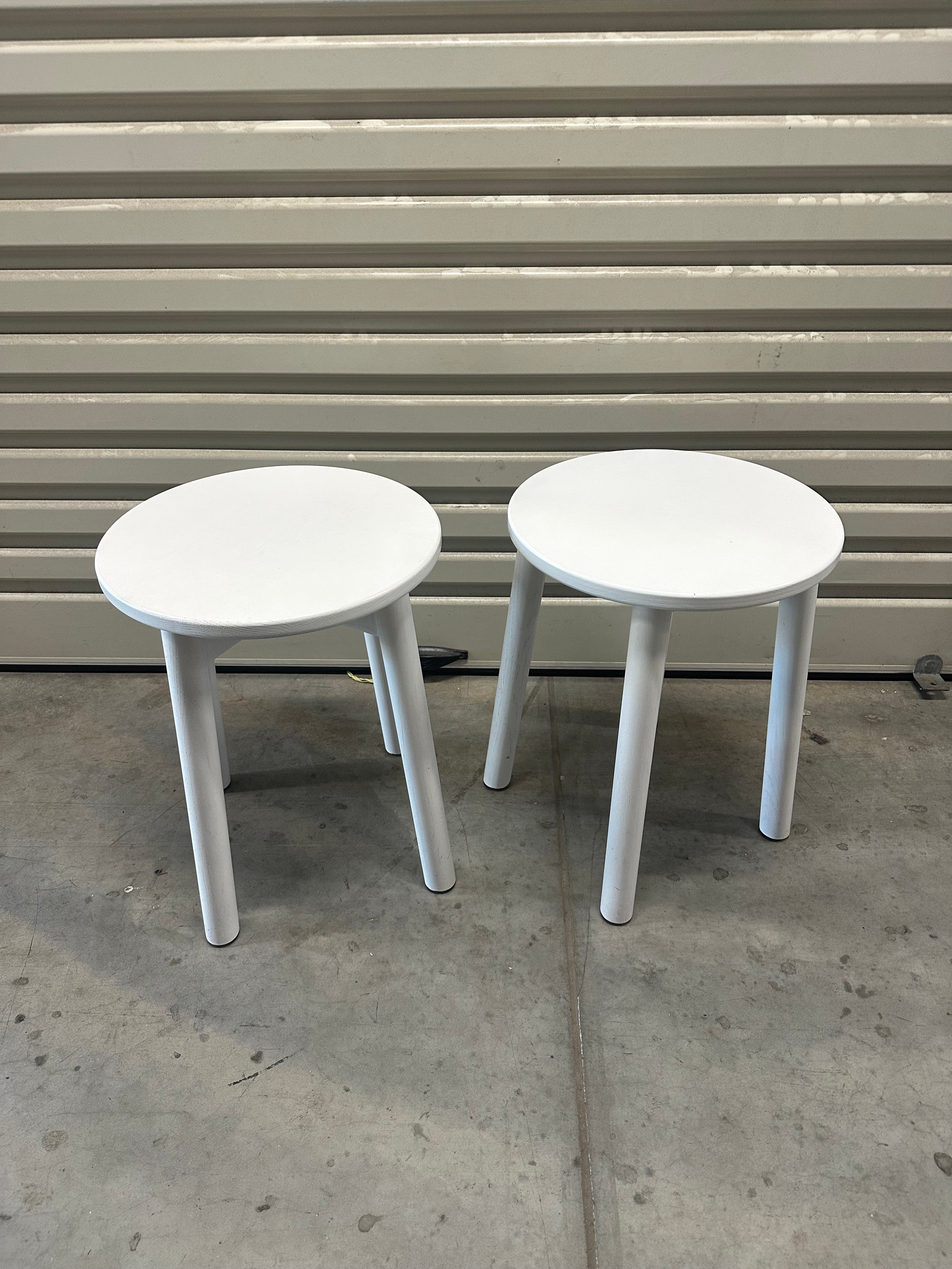 Fable Low Stool by Didier - White