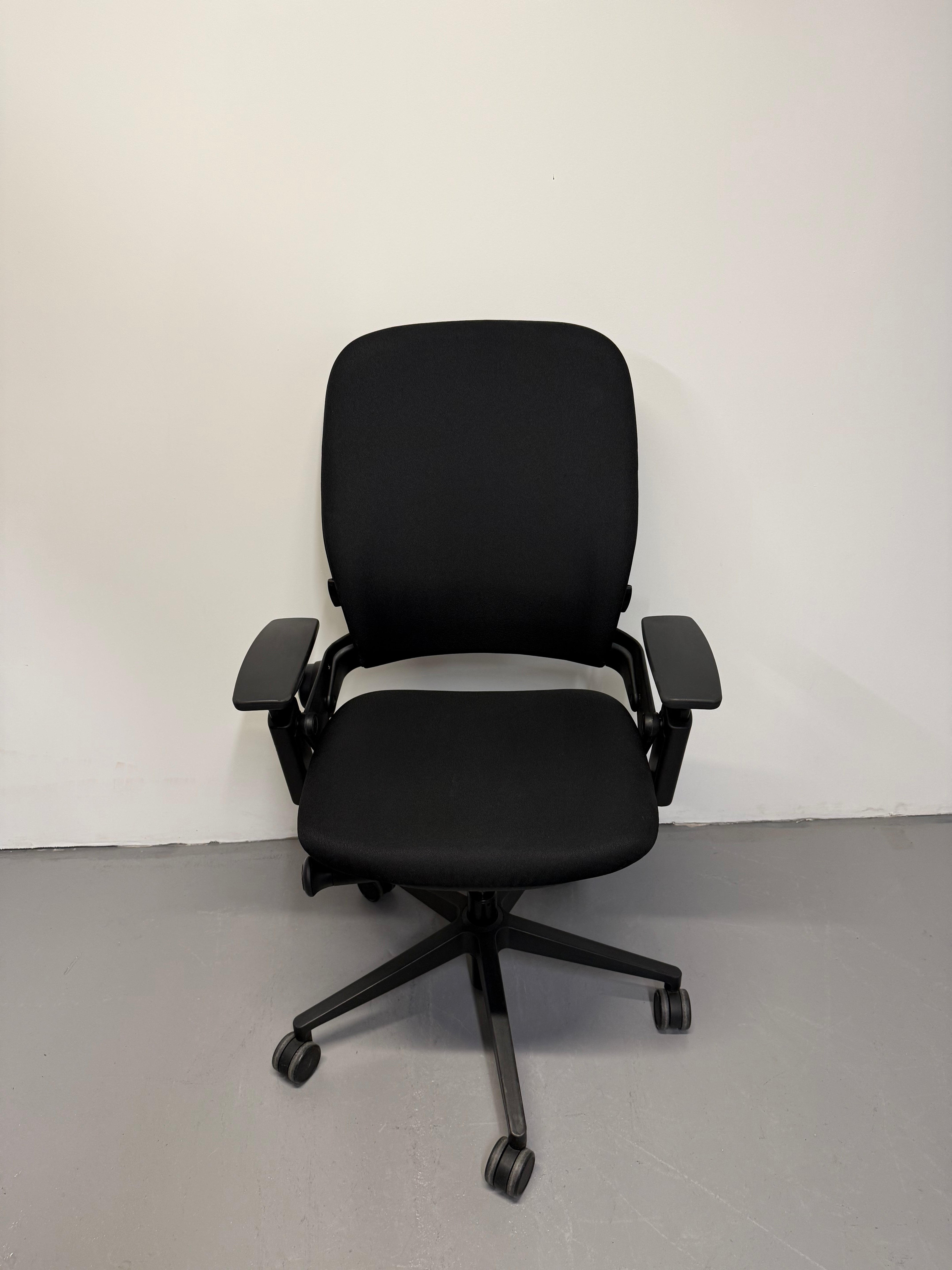 Steelcase Leap V2 Ergonomic Office Chair – Black with Arms