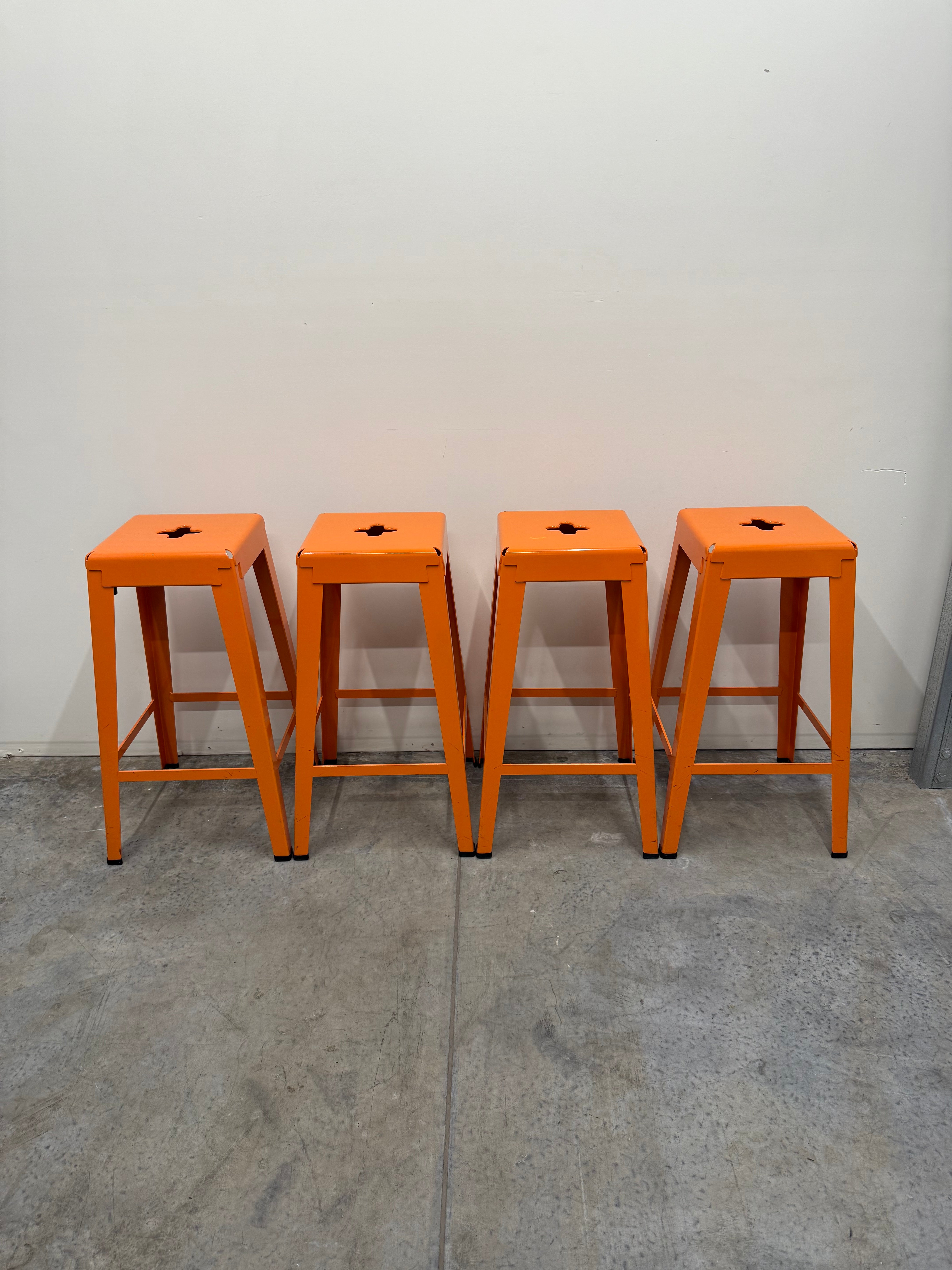 Tait Good One Barstool – Orange Powder Coat Steel (Australian Made)