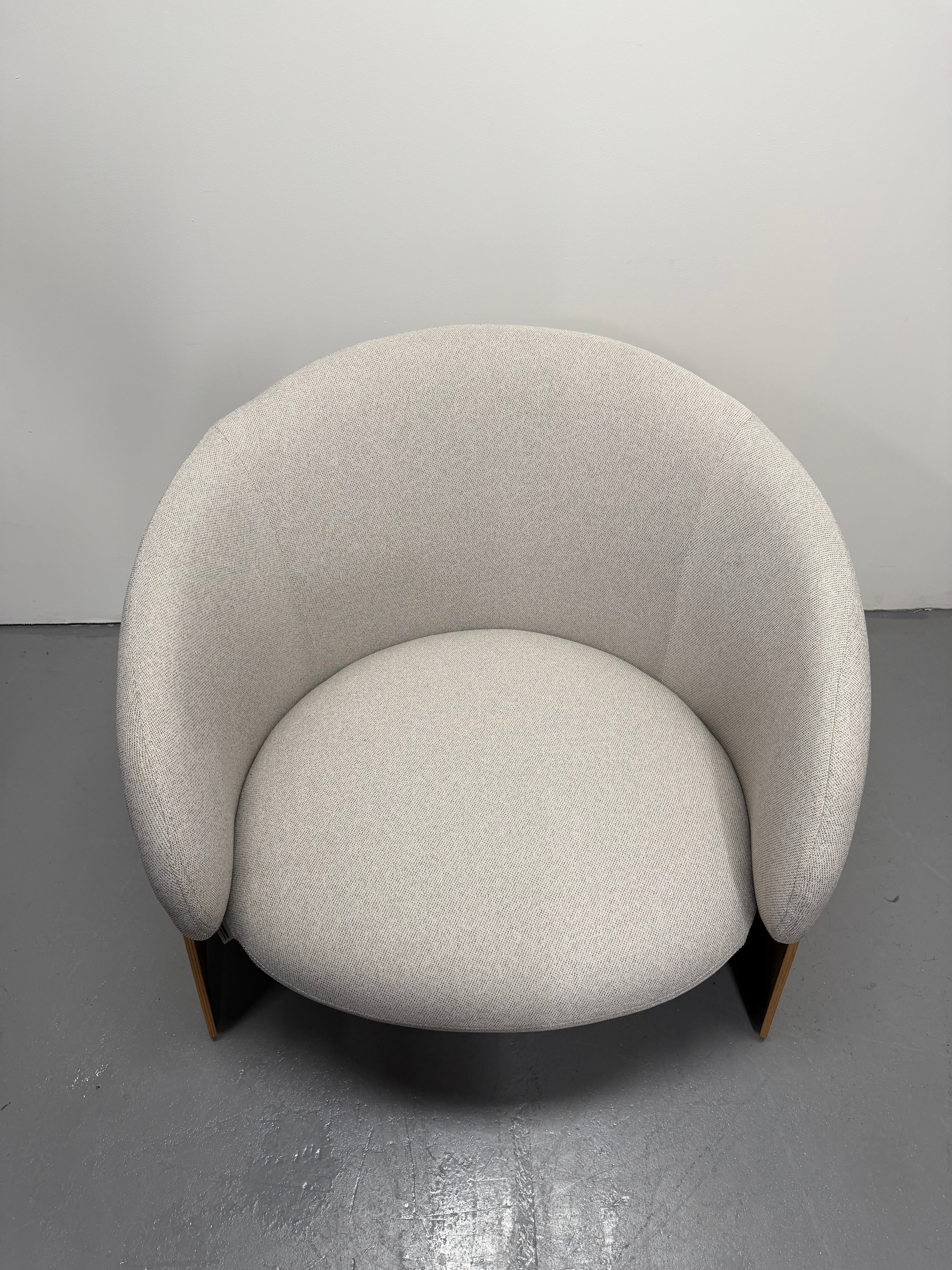 Ondarreta Ginger Wood Armchair Designed in Spain | Ex-Showroom