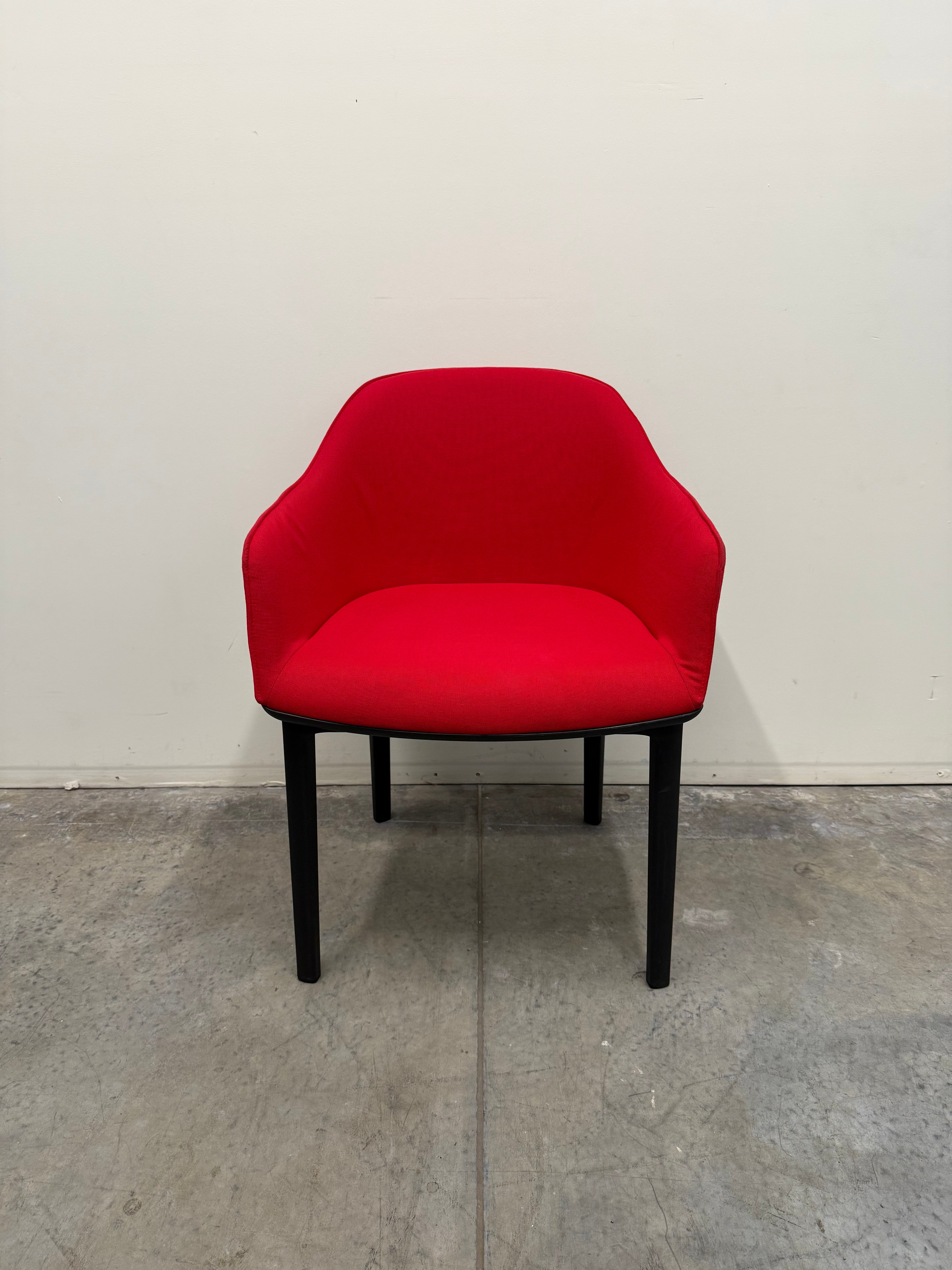 Vitra Softshell Tub Chair - Red