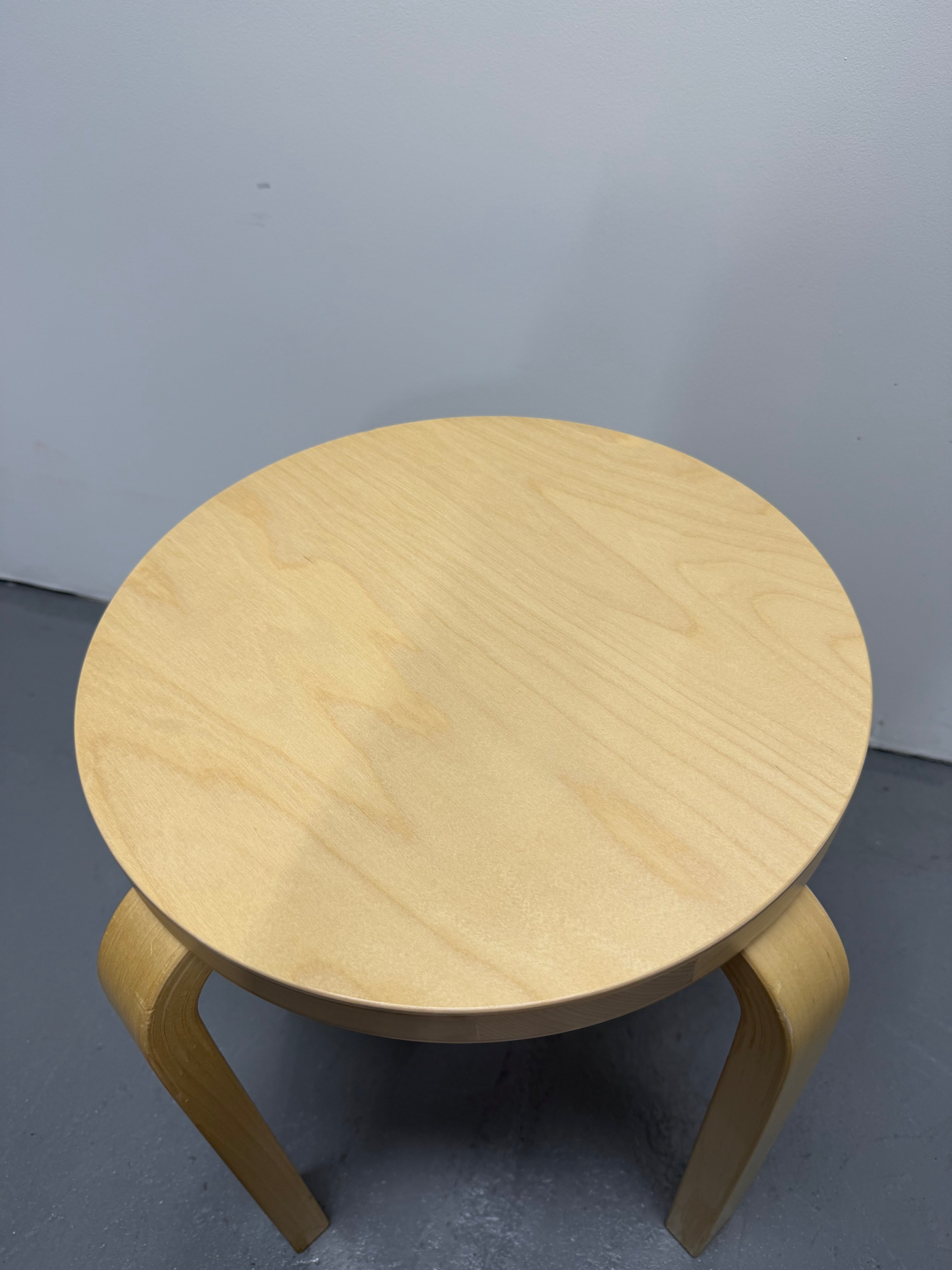 Artek Stool 60 by Alvar Aalto – Natural Birch