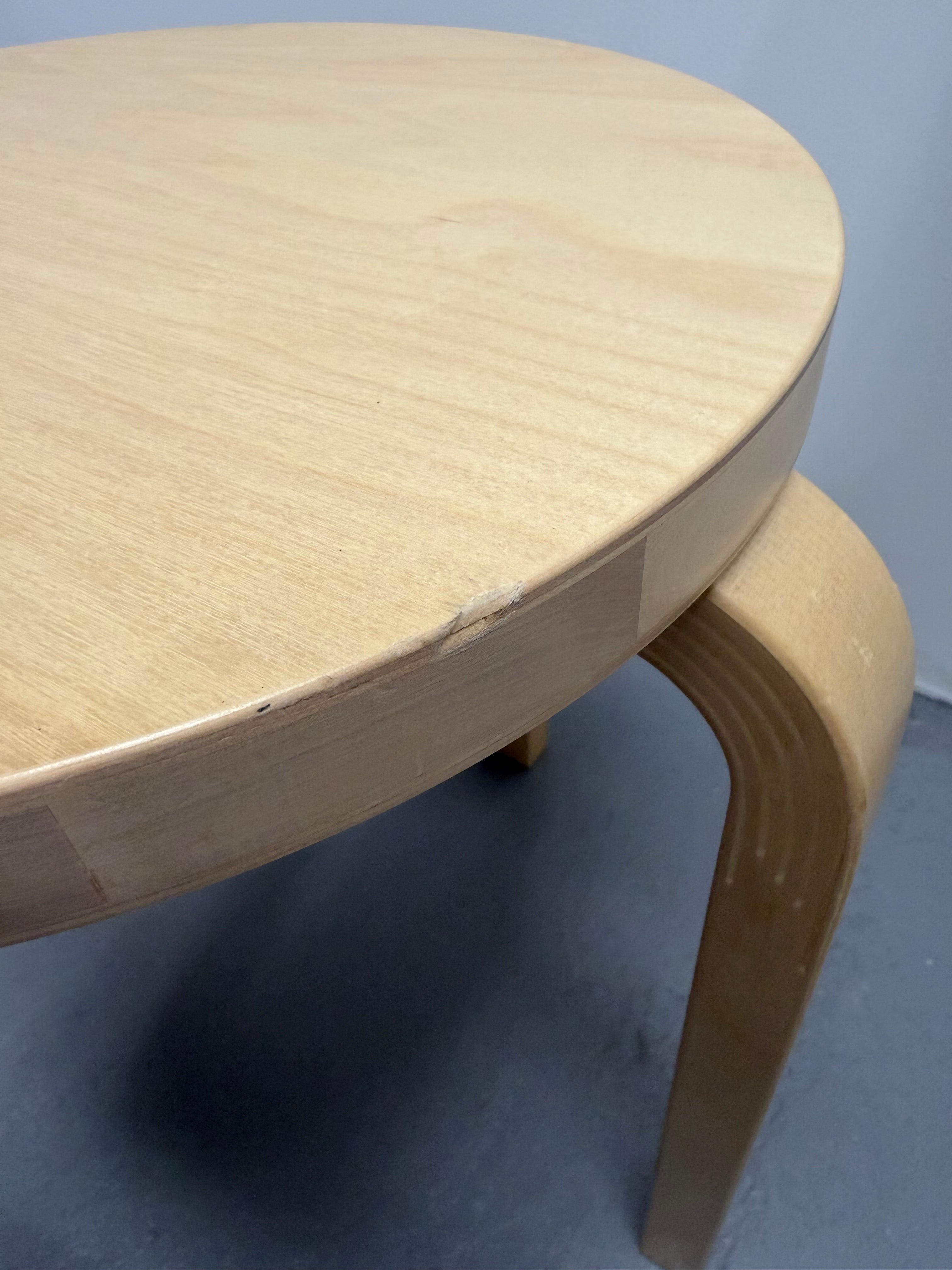 Artek Stool 60 by Alvar Aalto – Natural Birch