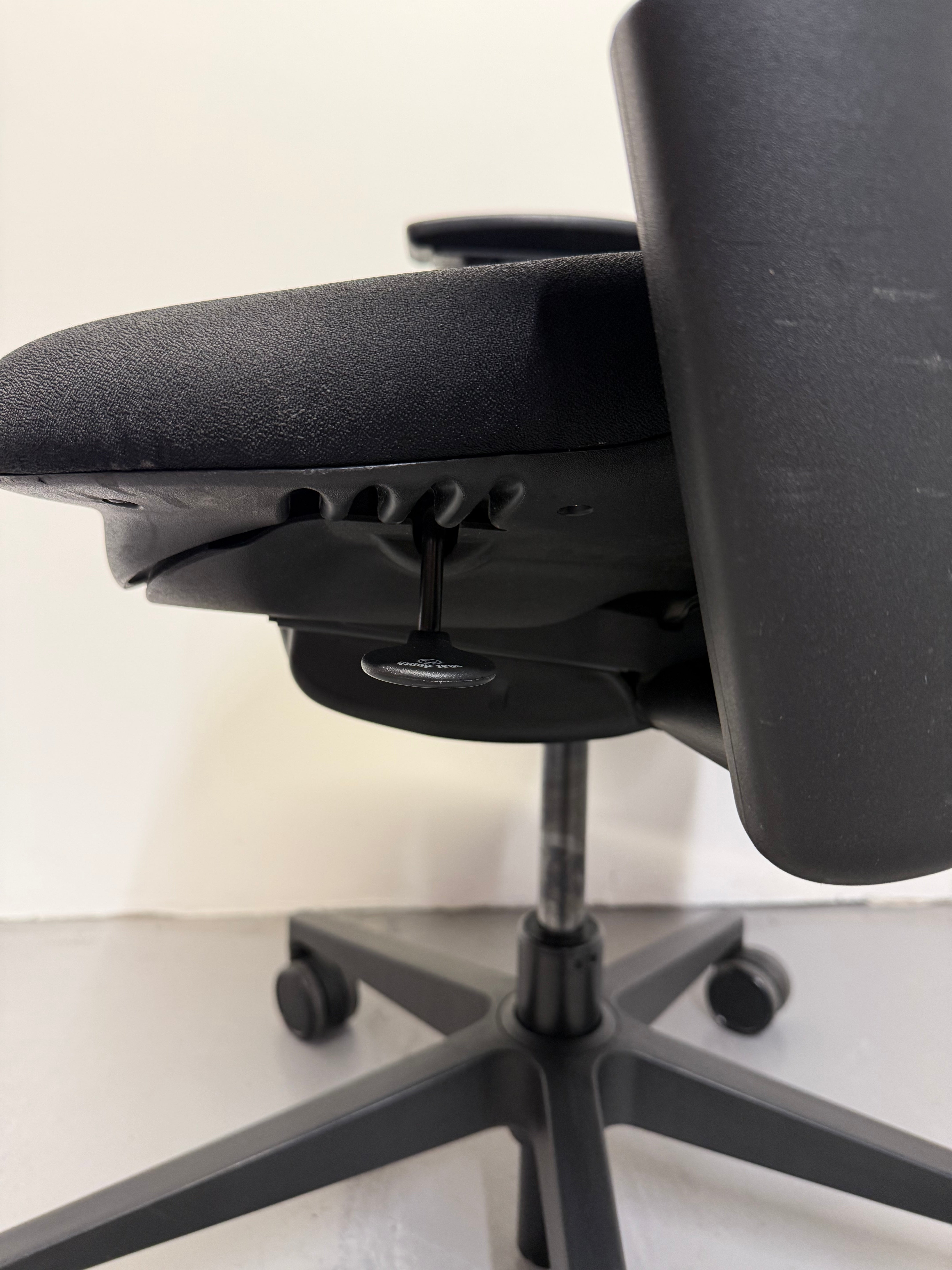 Steelcase Leap V2 Ergonomic Office Chair – Black with Arms