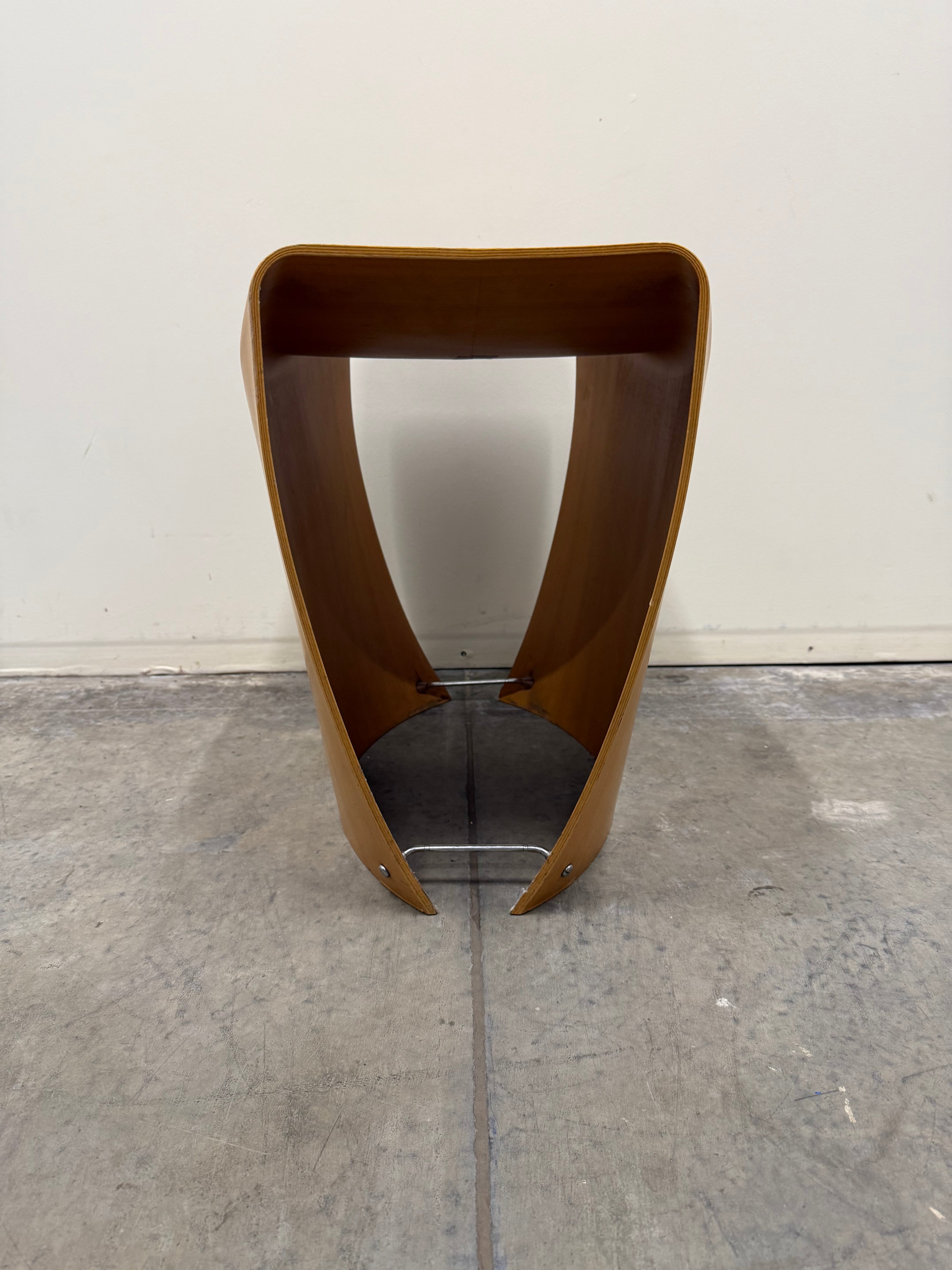 Original Vintage Gallery Stool by Hans Sandgren Jakobsen for Fredericia – Sculptural Danish Design