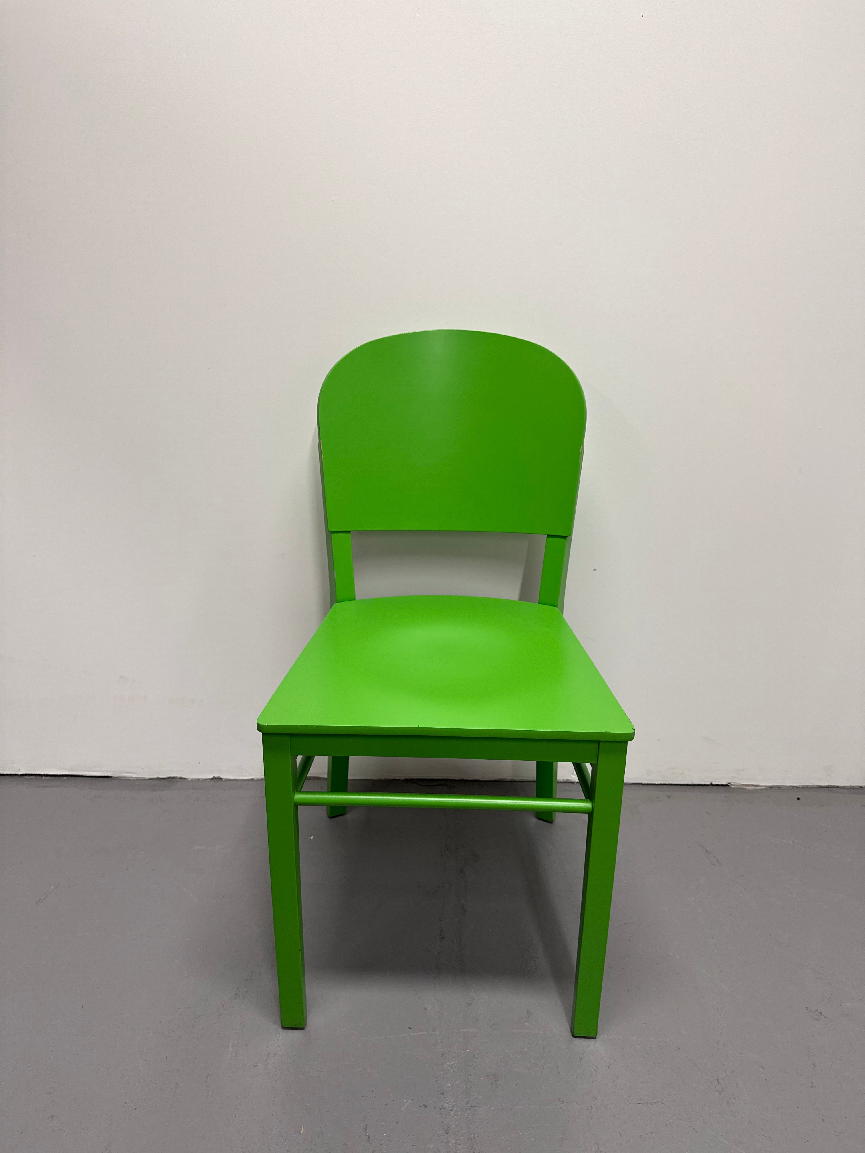 Billiani Aloe Dining Chair by Werther Toffoloni - Green (Made in Italy)