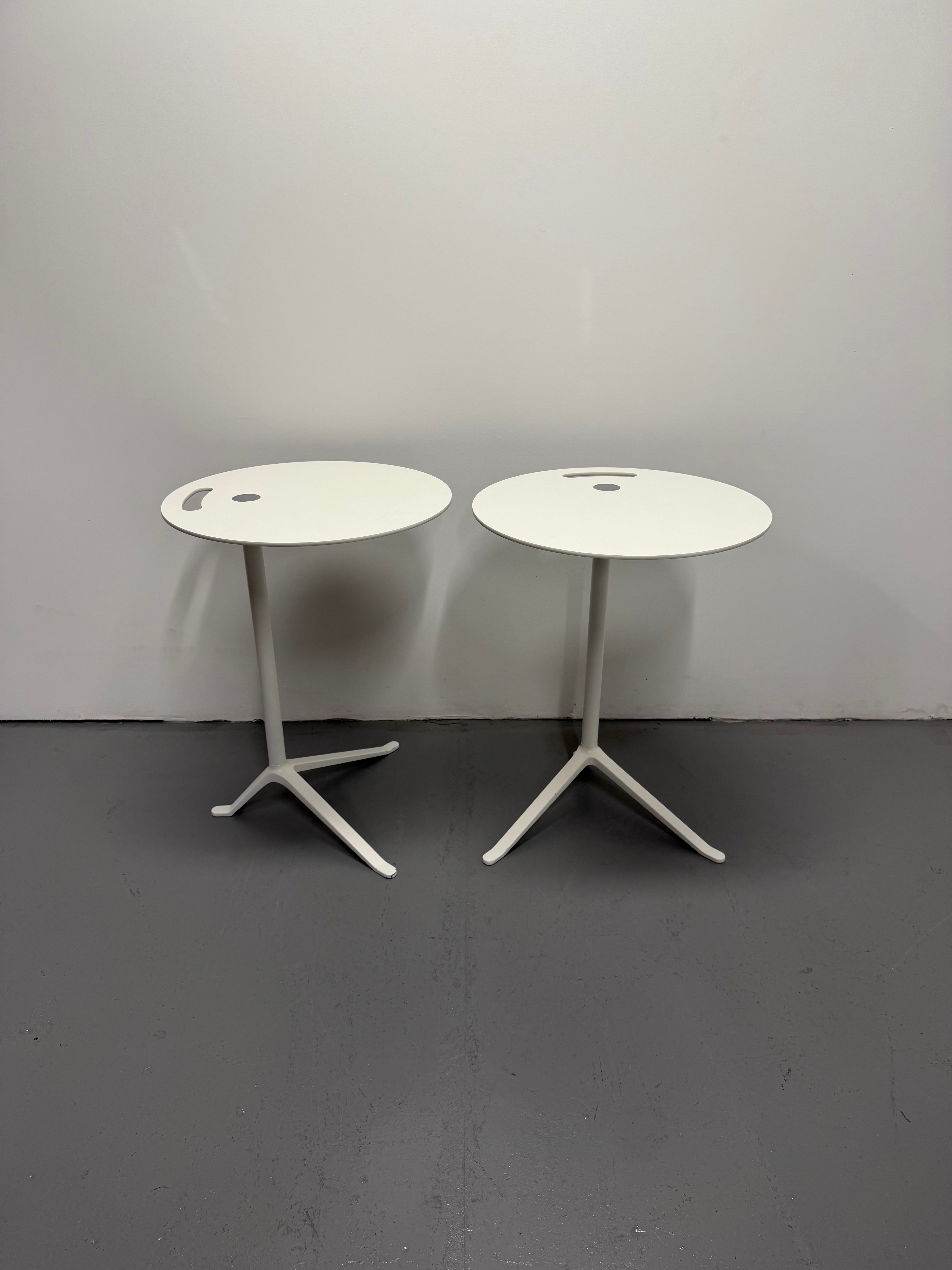 Fritz Hansen Little Friend Side Table – Fixed Height, White Melamine Top