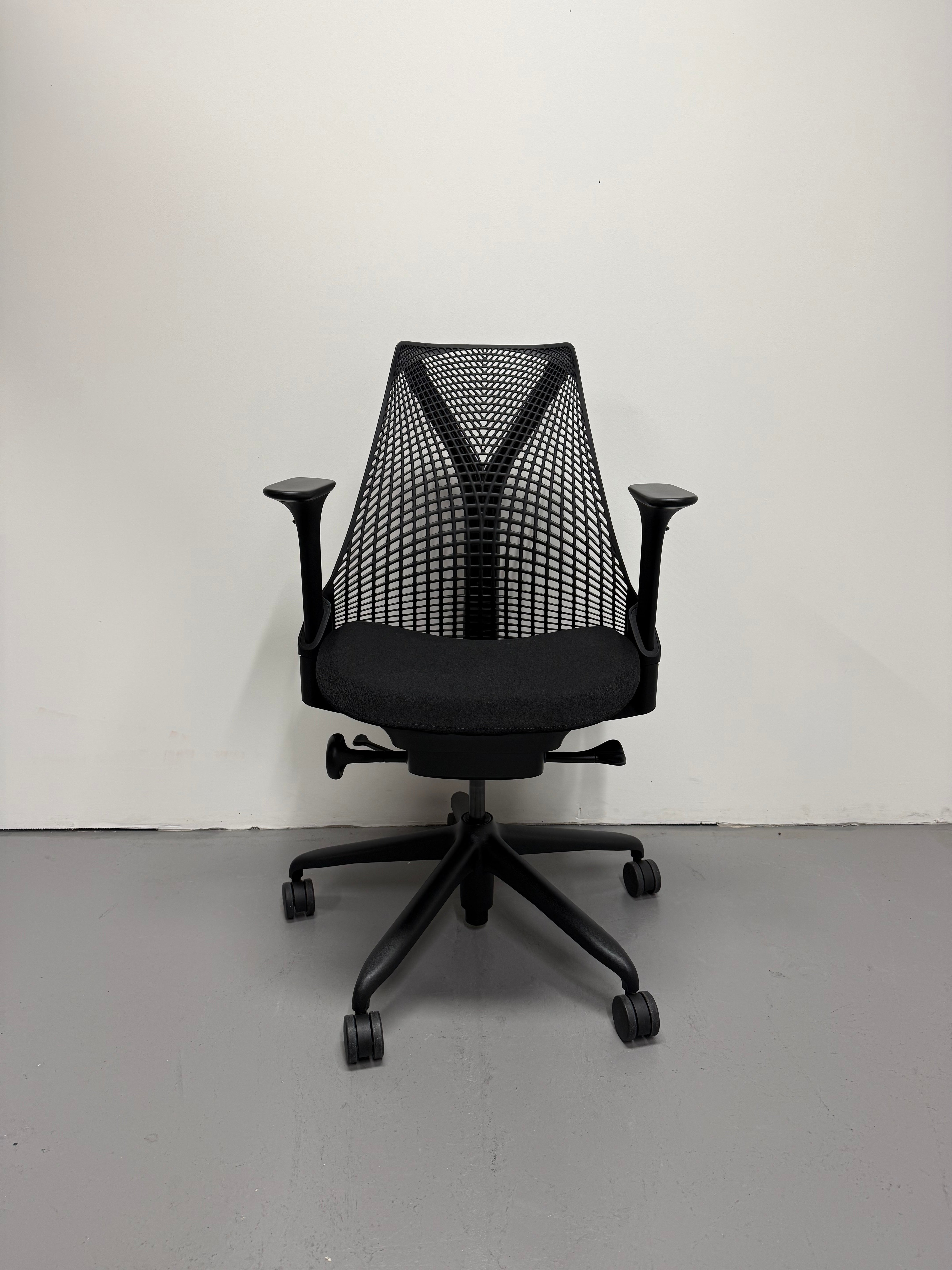 Herman Miller Sayl Task Chair - Black with Armrests