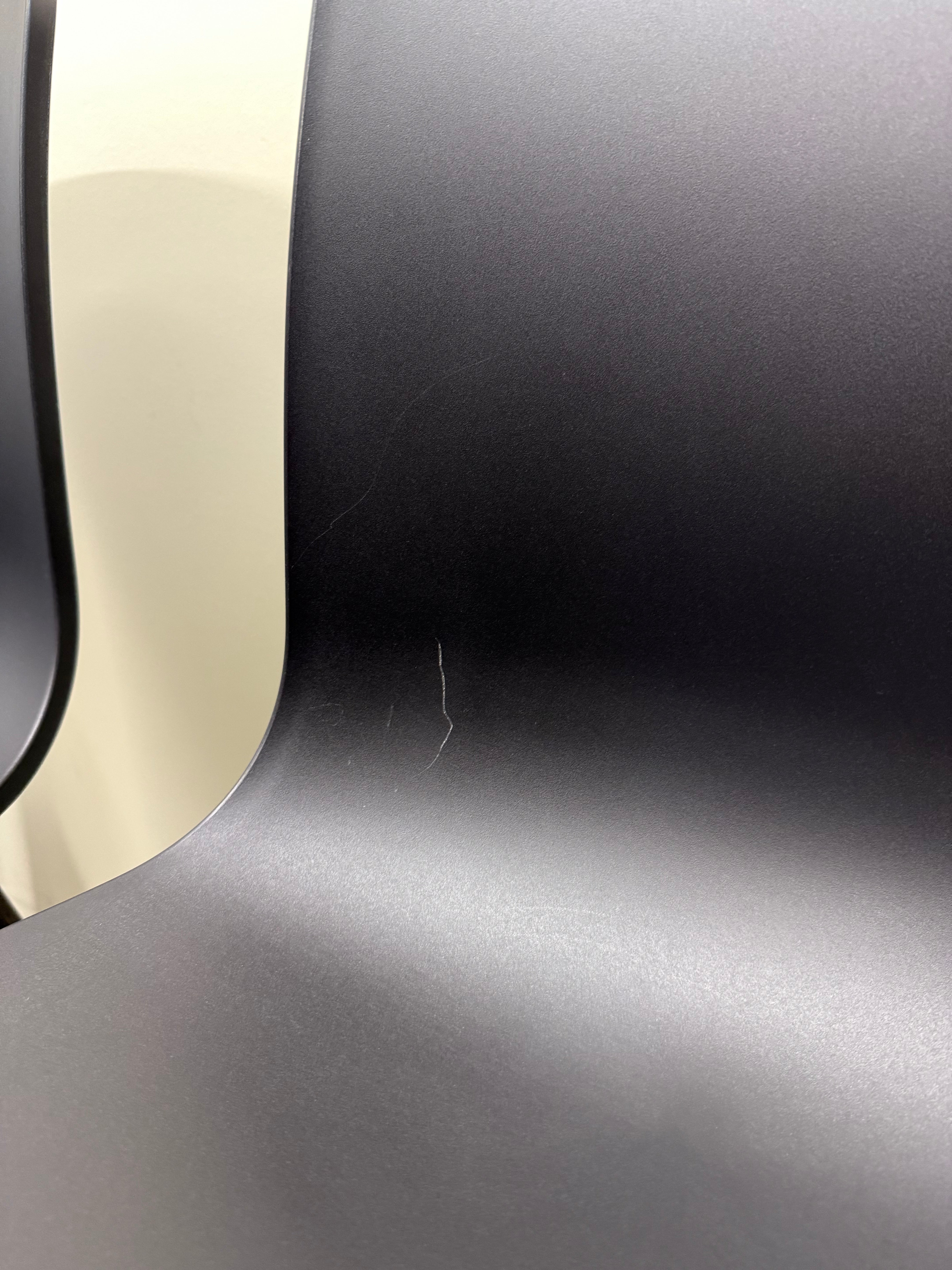 Vitra HAL Wood Chair by Jasper Morrison – Black Seat with Dark Oak Legs