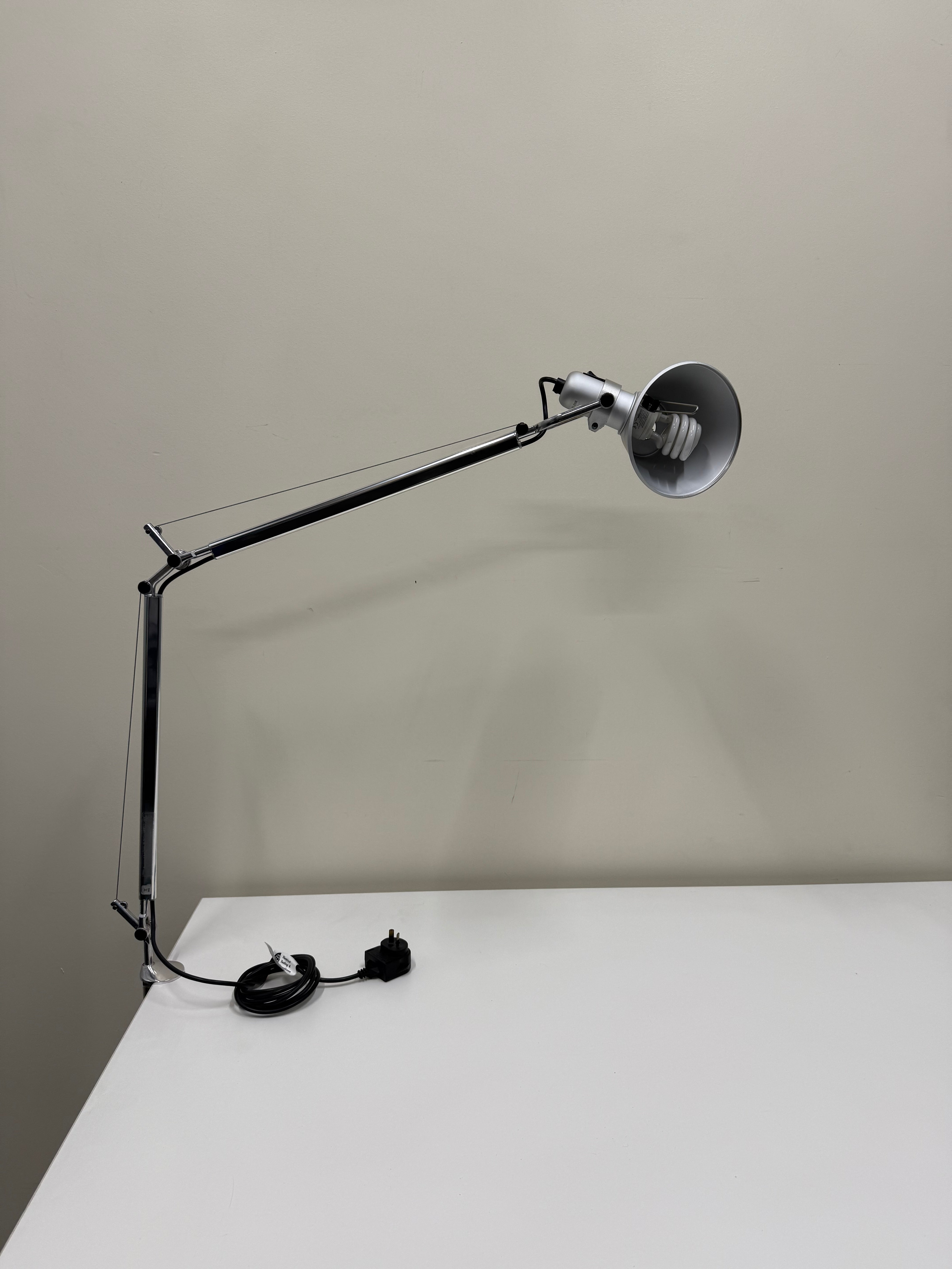 Tolomeo Desk Lamp for Artemide by De Lucchi and Fassina  – Desk Clamp Version