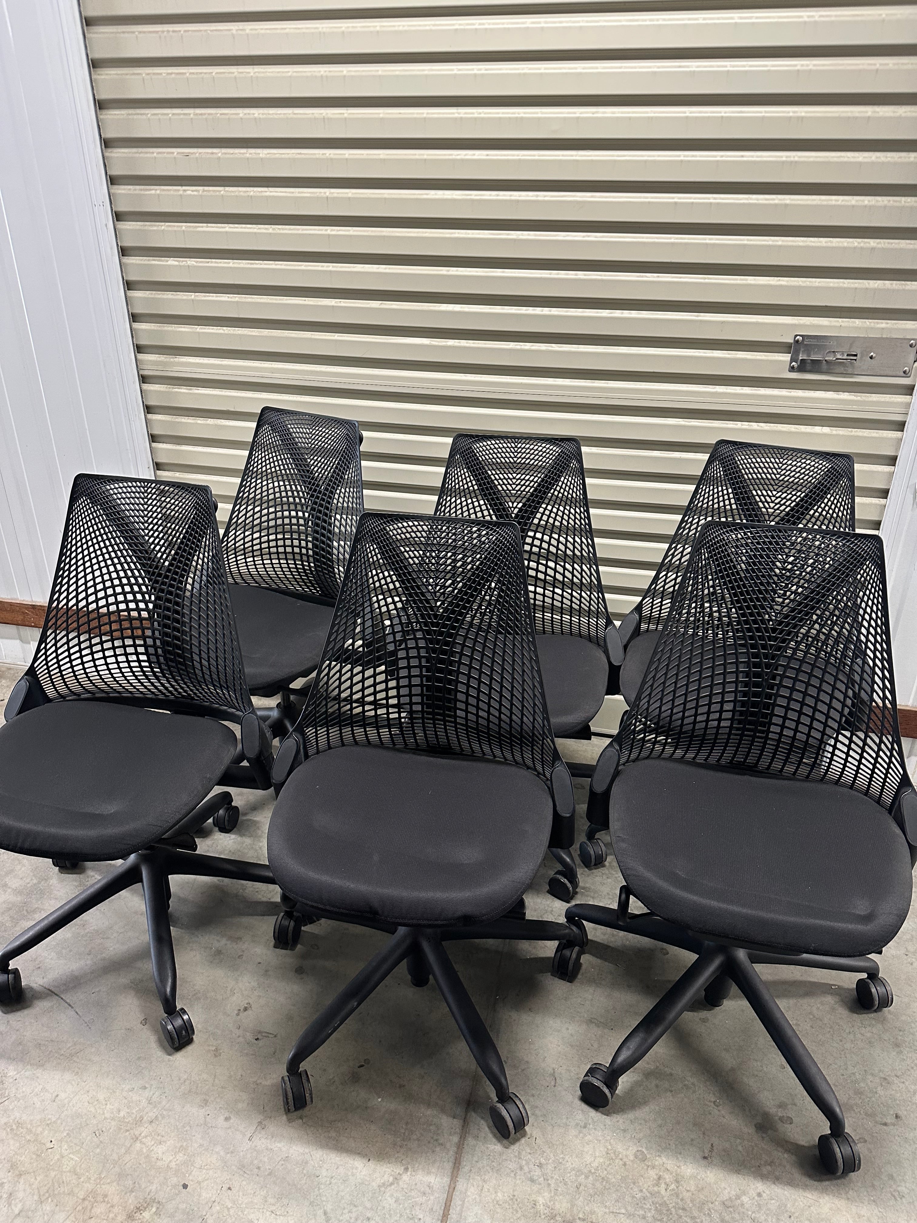 Herman Miller Sayl Chair – No Armrest - Black