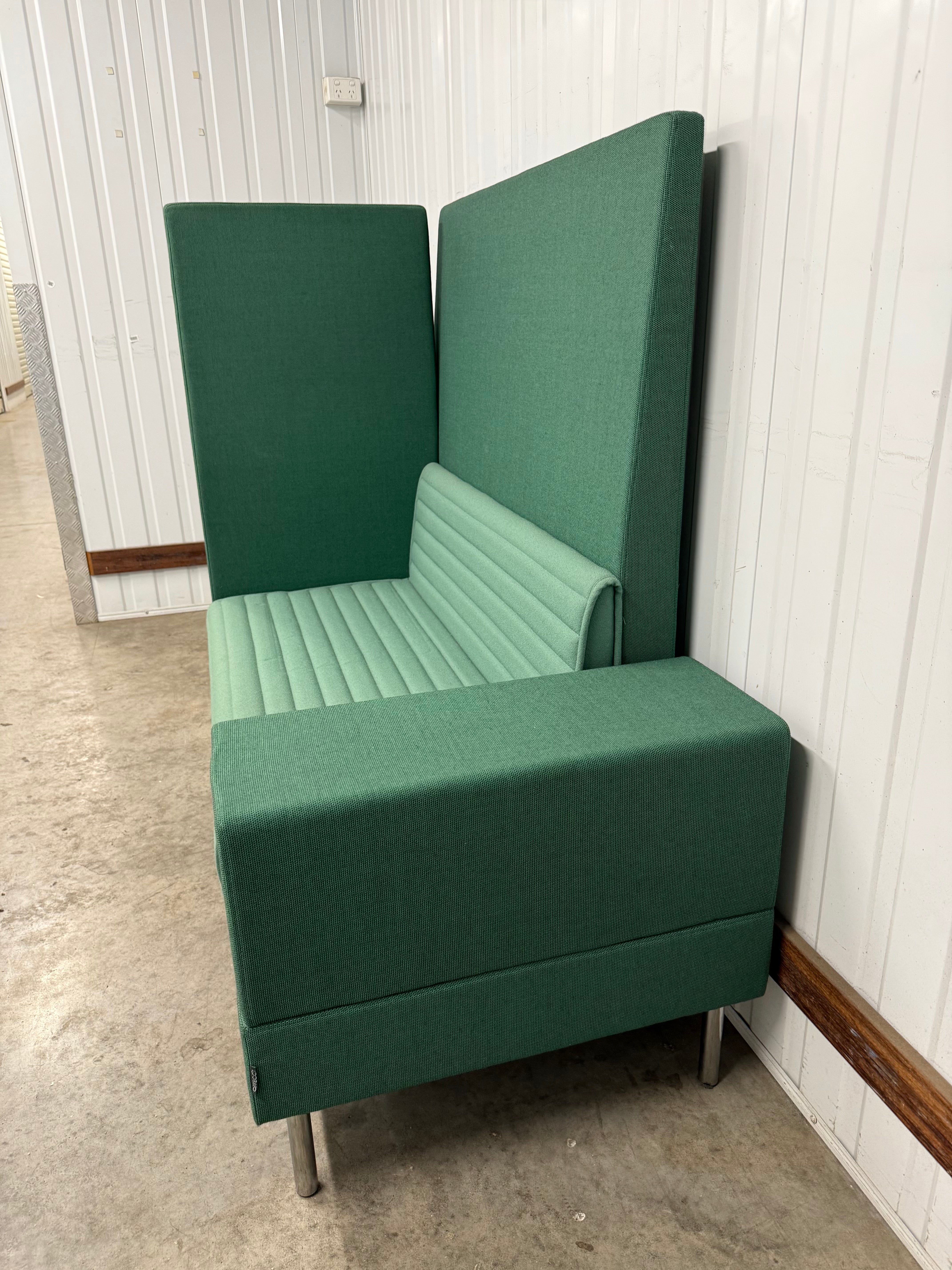 Offecct Smallroom Plus 1500 Sofa System - Designed by Ineke Hans - Green