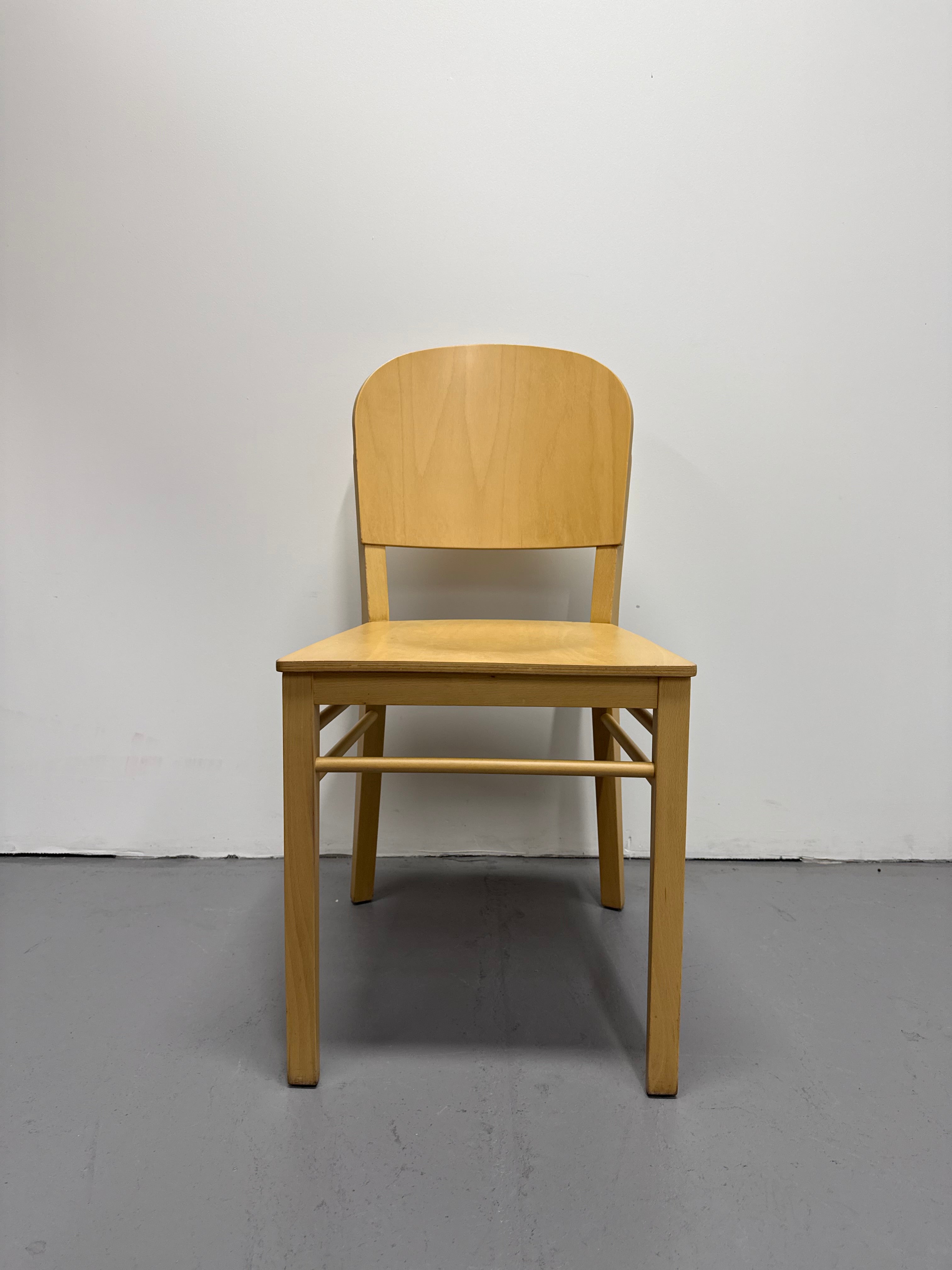 Billiani Aloe Dining Chair by Werther Toffoloni - Beechwood (Made in Italy)