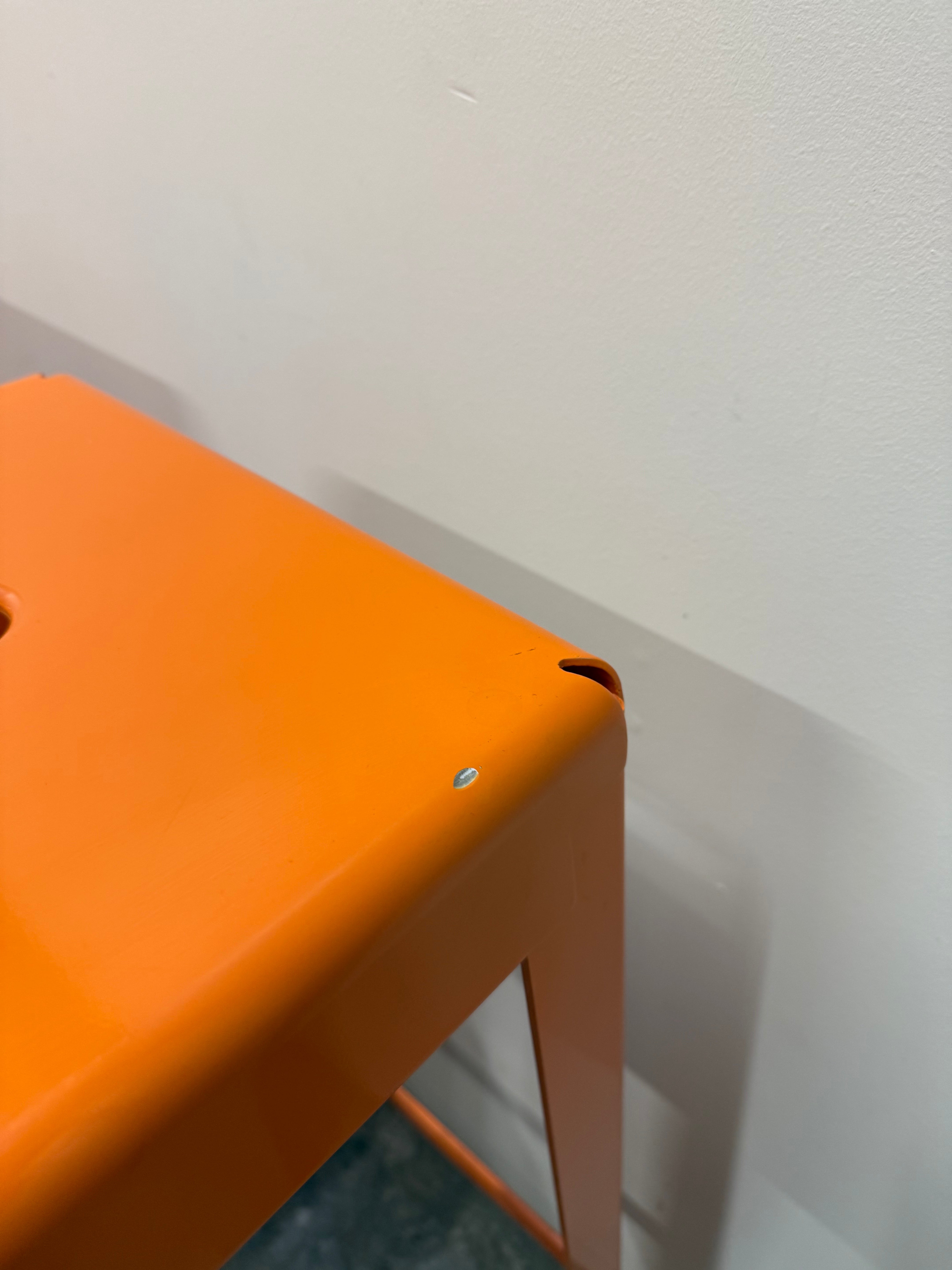 Tait Good One Barstool – Orange Powder Coat Steel (Australian Made)