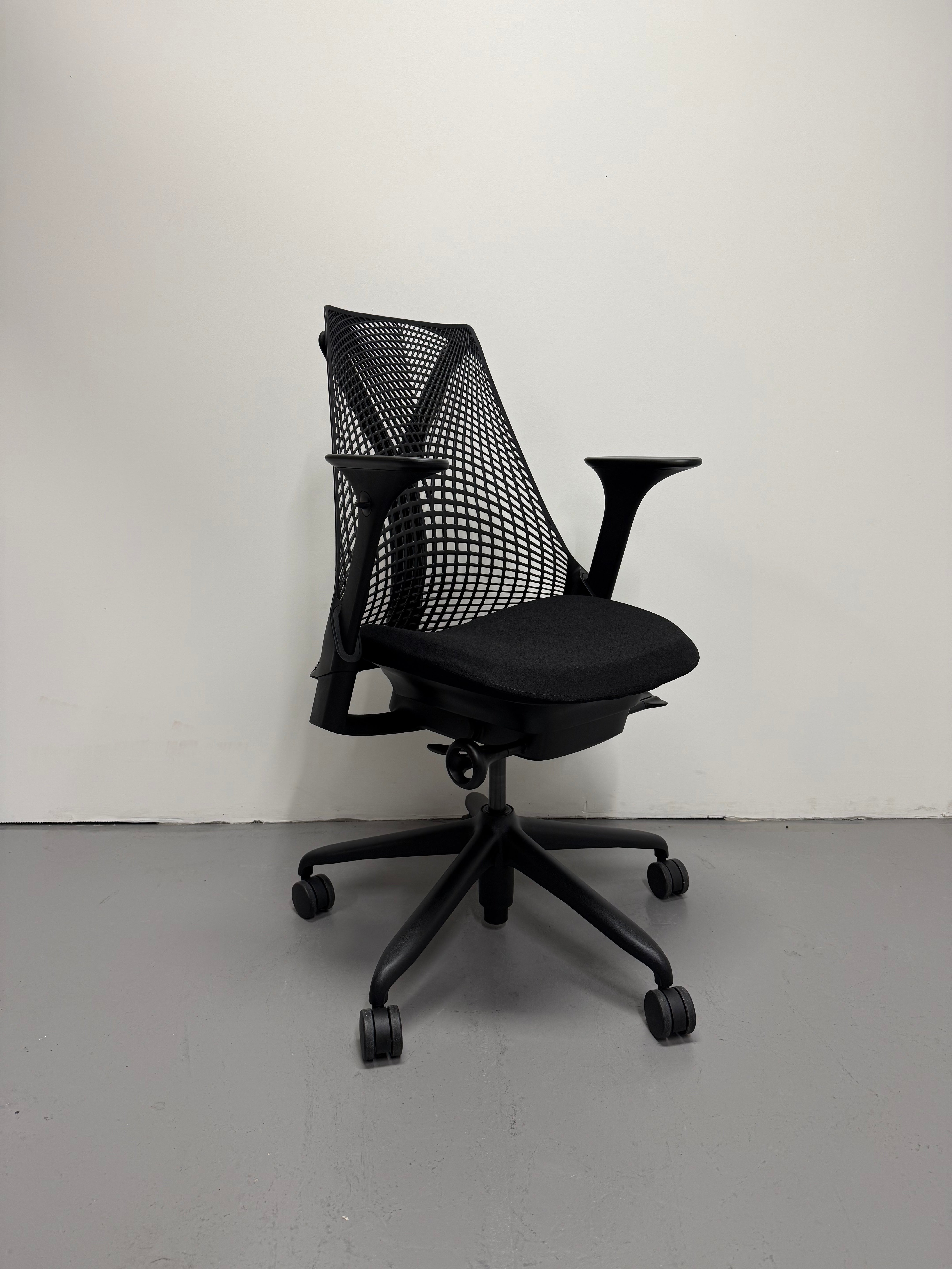 Herman Miller Sayl Task Chair - Black with Armrests